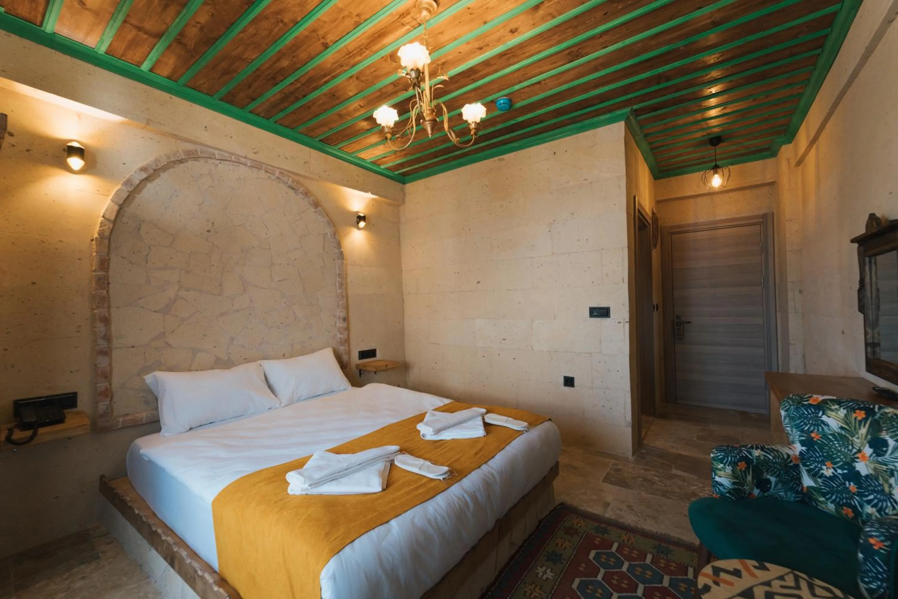 Bed in Muse Cappadocia