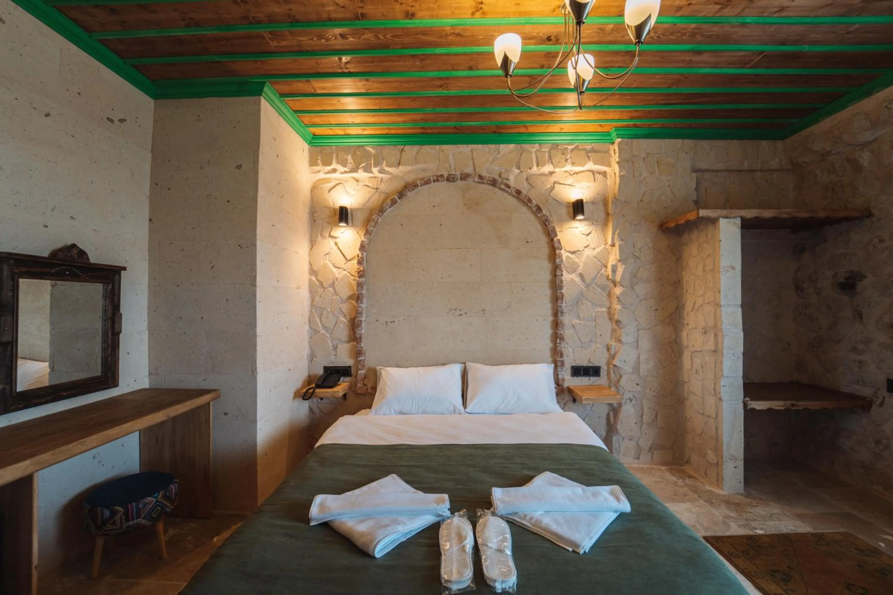 Bed in Muse Cappadocia