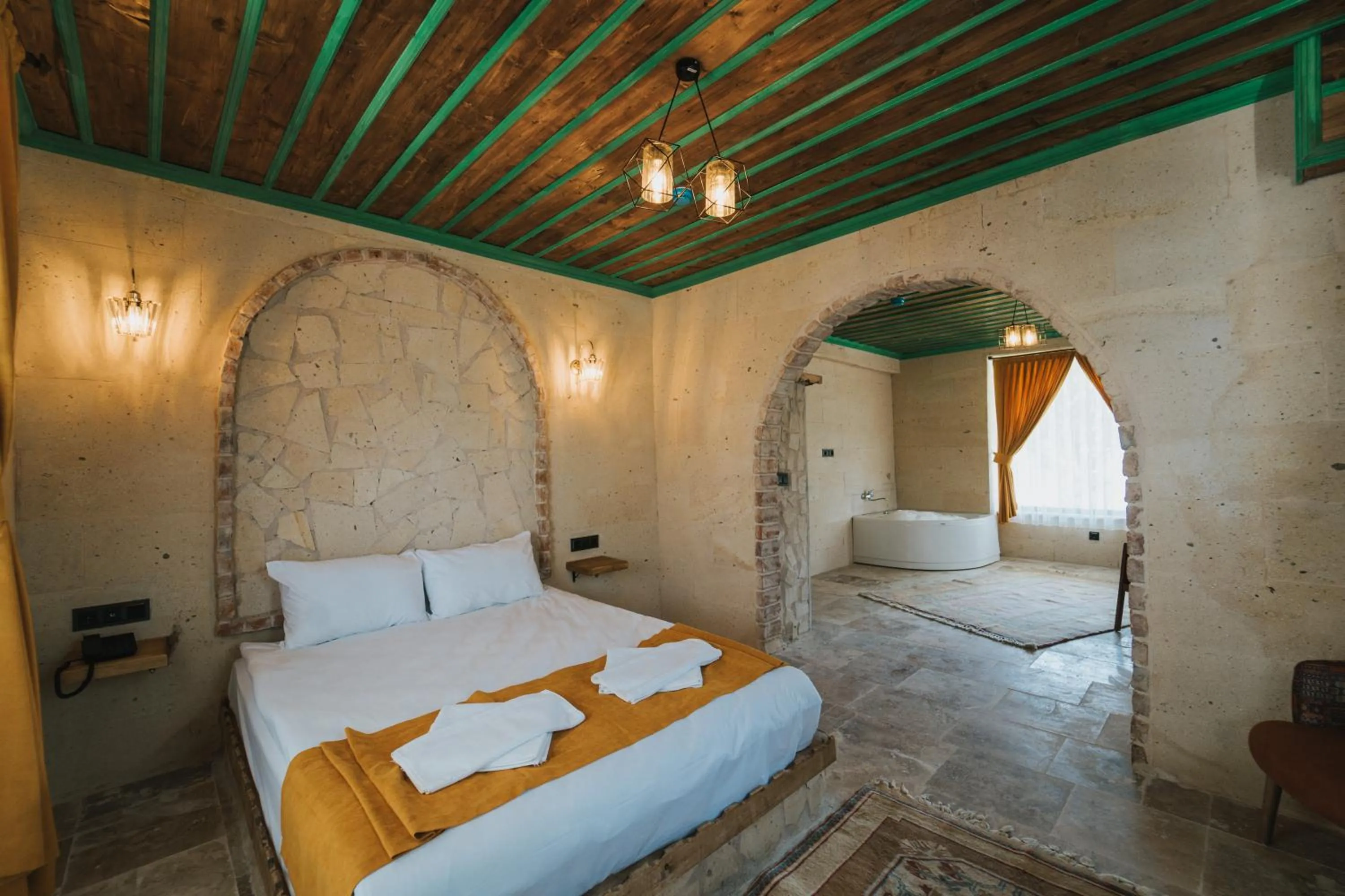 Photo of the whole room, Bed in Muse Cappadocia