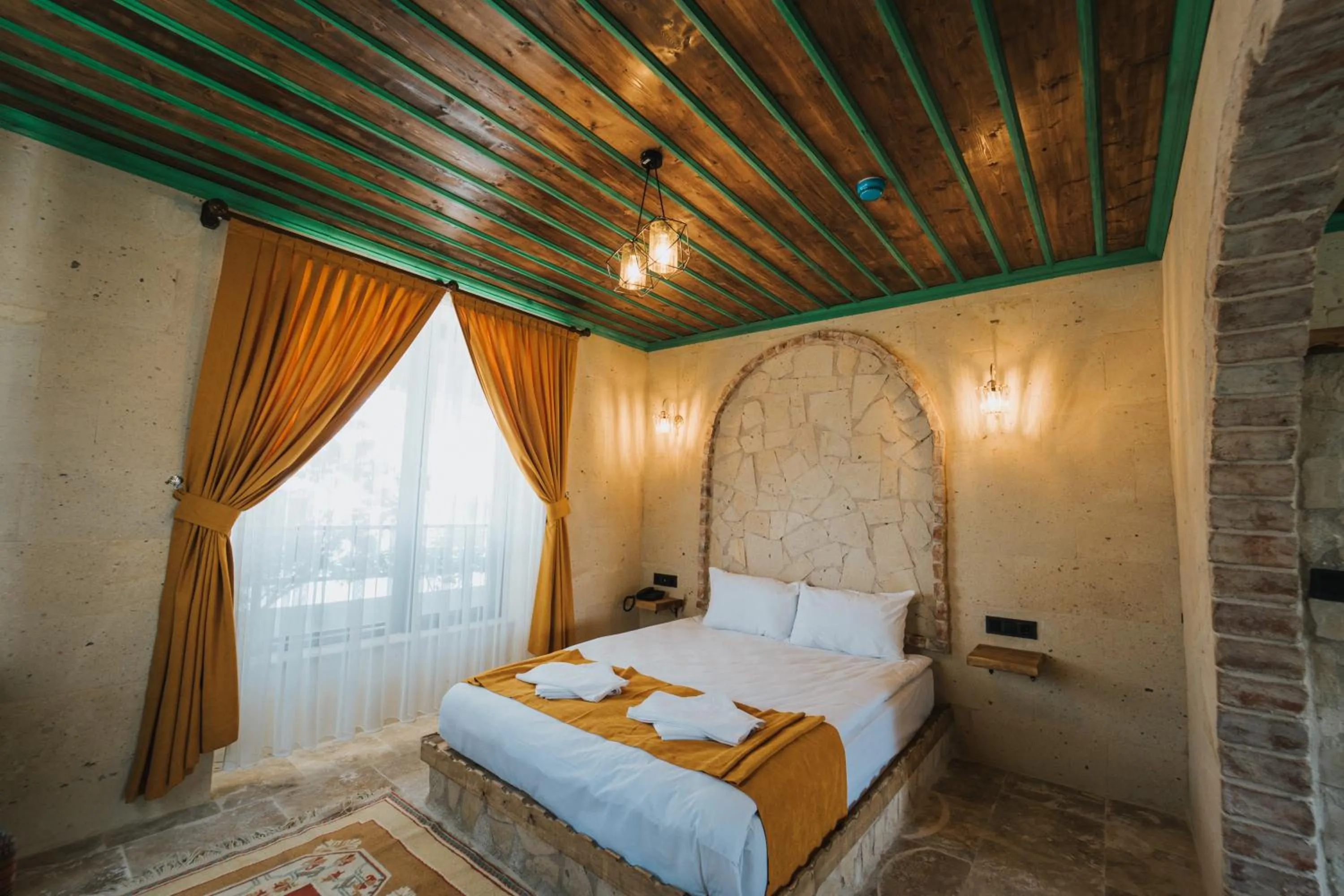 Bed in Muse Cappadocia