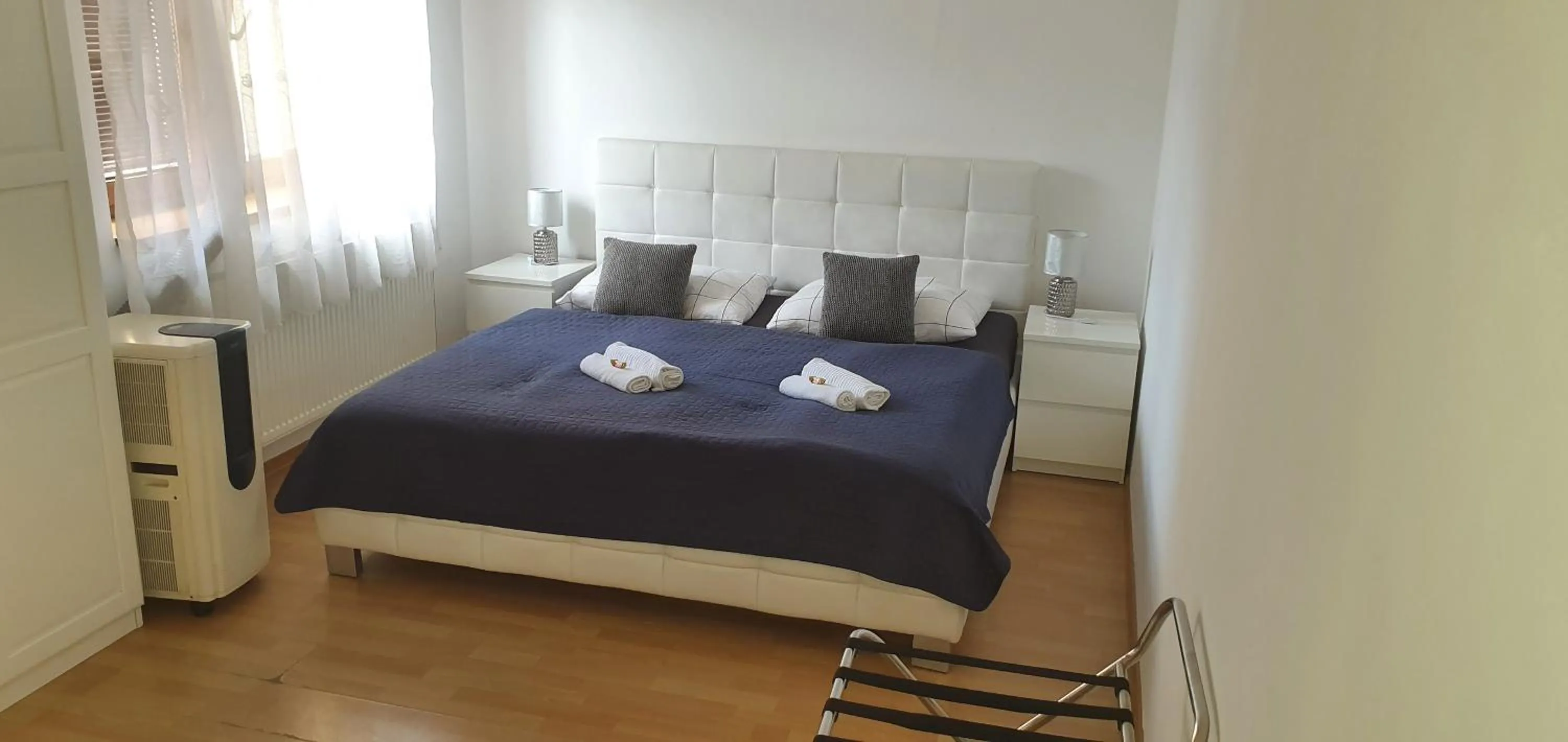 Bed in Radio Hotel Bratislava