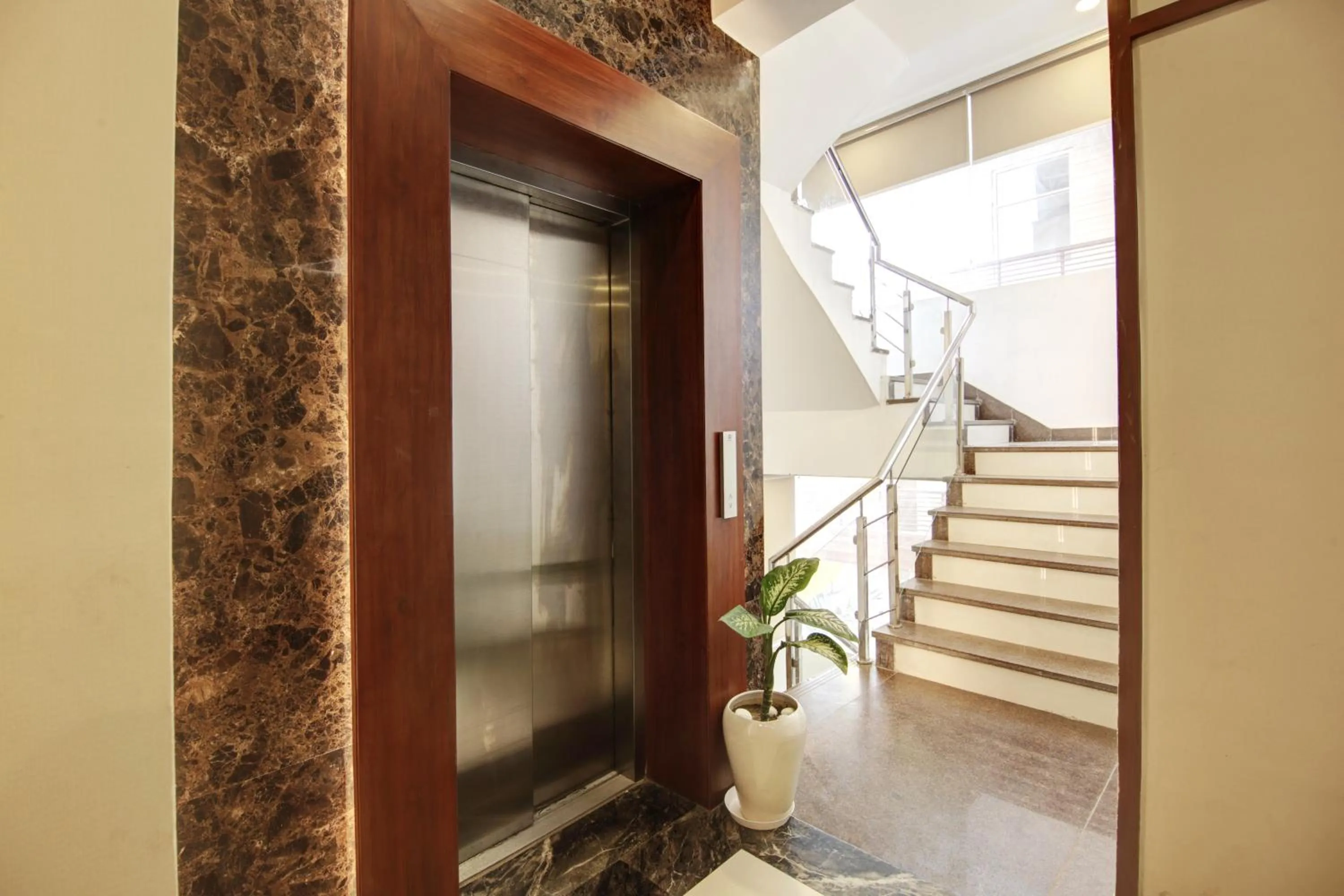 elevator in Marks Hotel & Banquet