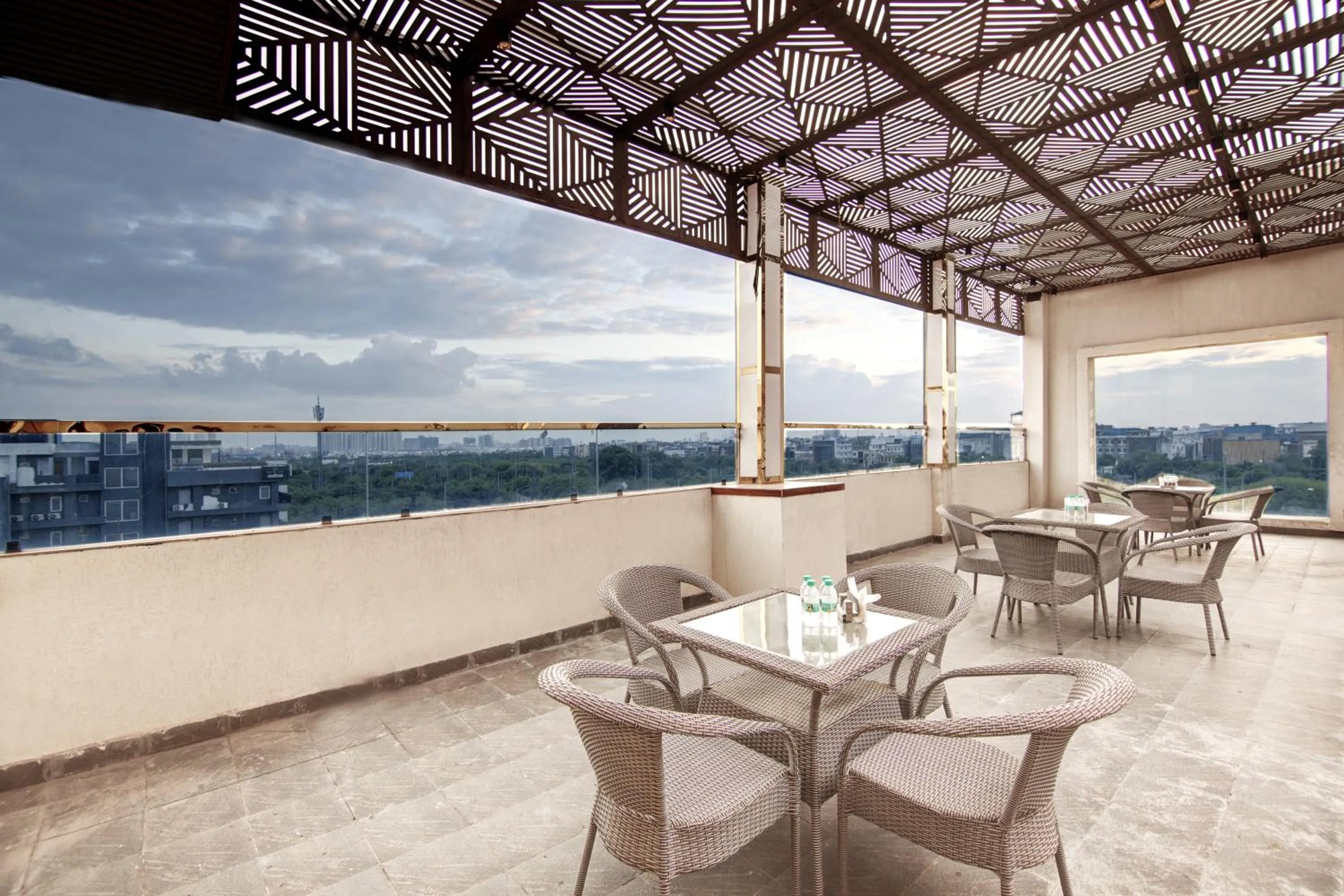 Balcony/Terrace in Marks Hotel & Banquet