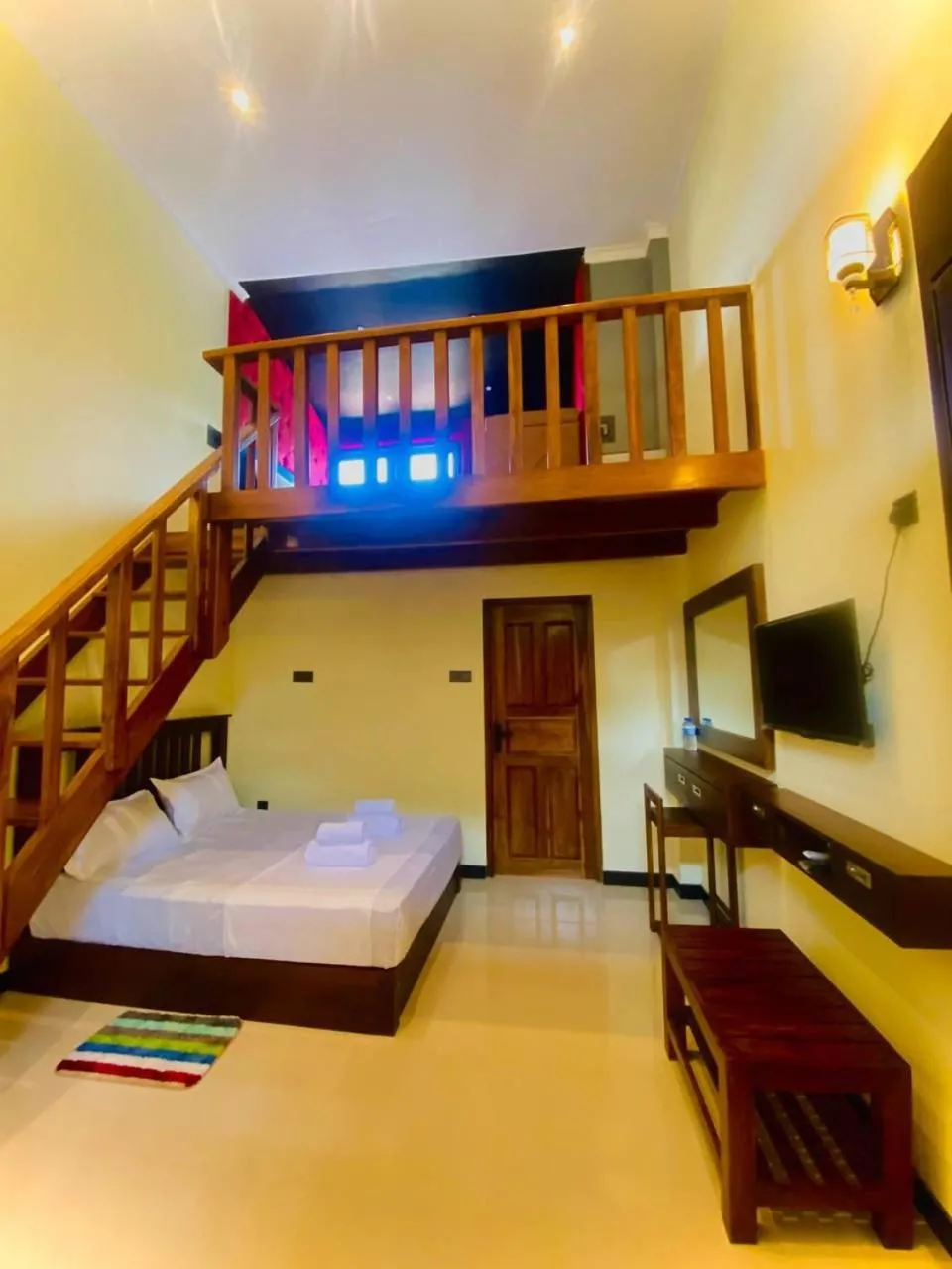 Bed in Coffee House Resort Dambulla,Sigiriya