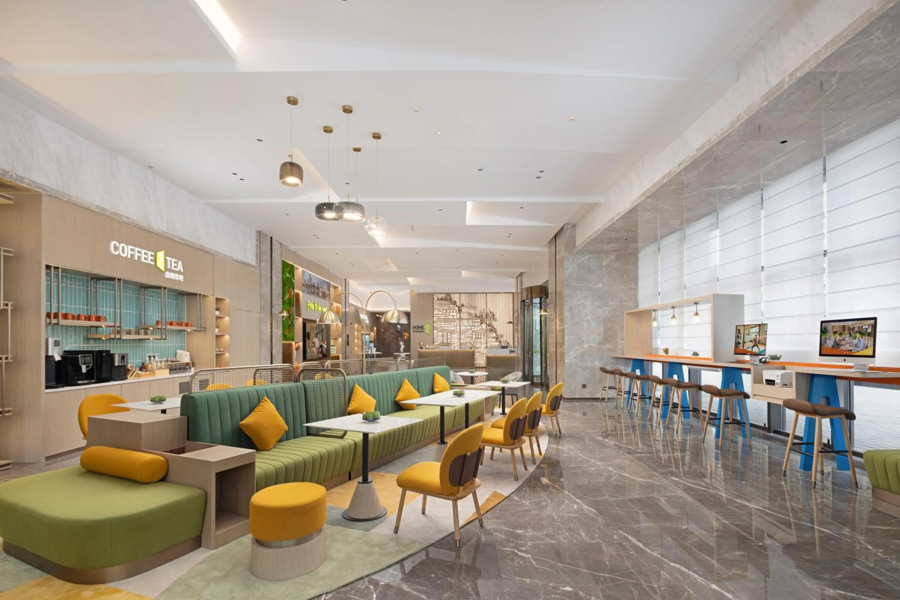 Lobby or reception in Home2 Suite by Hilton Guiyang Nanming Jiaxiu