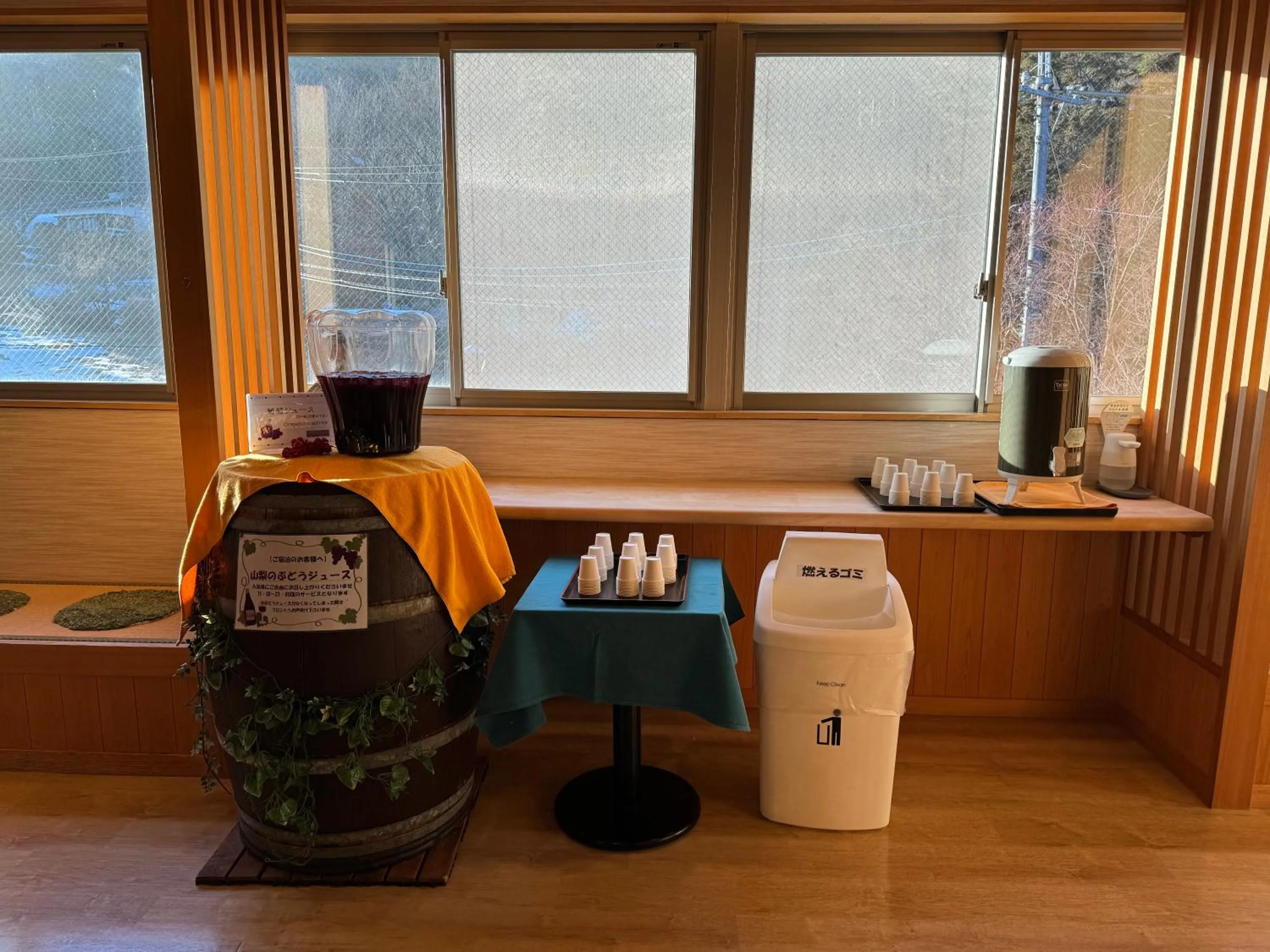 Drinks in Ashiwada Hotel