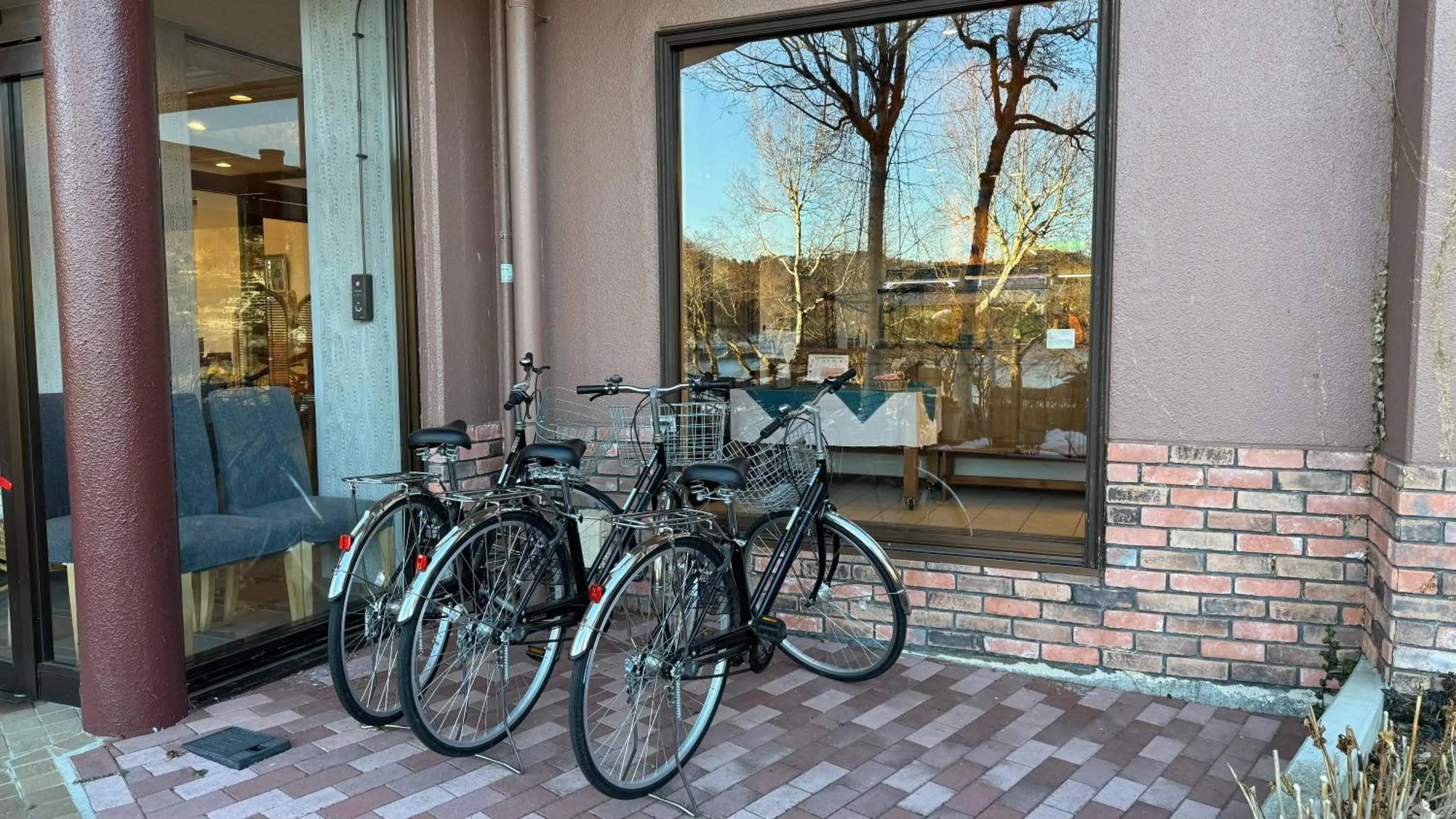 Cycling in Ashiwada Hotel