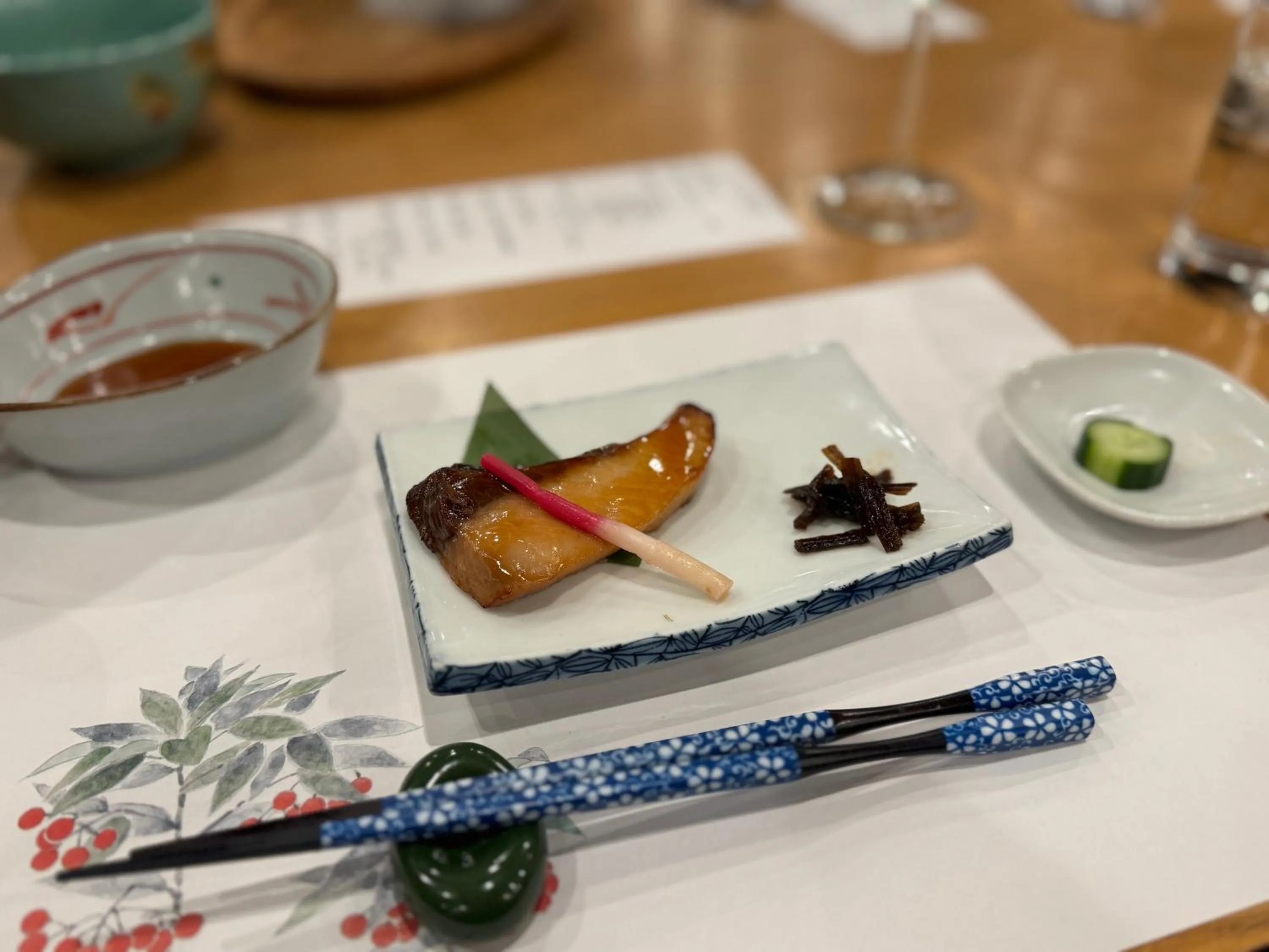 Food in Ashiwada Hotel