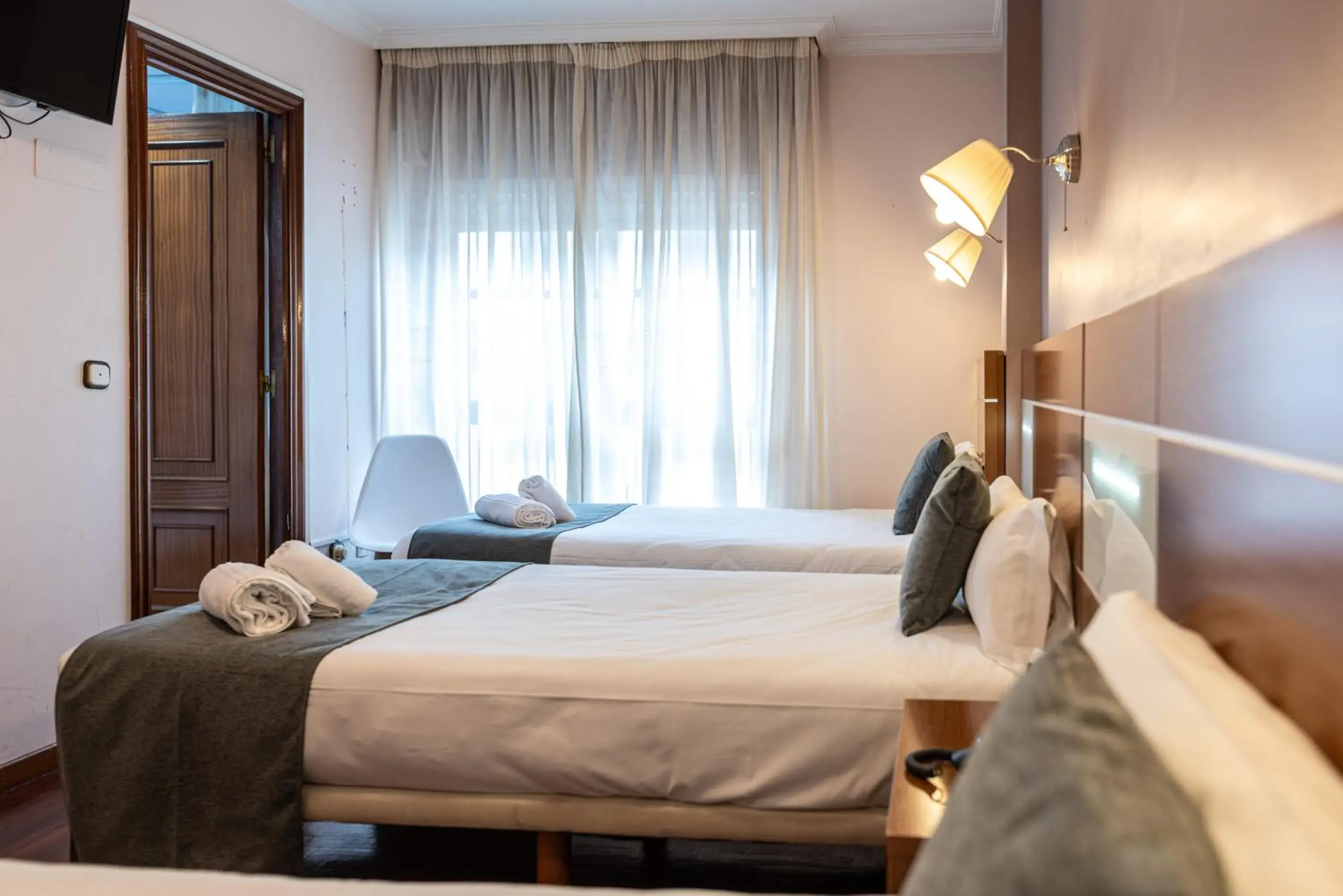 Bed in Hotel Alda Centro Pontevedra Bed in Hotel Alda Centro Pontevedra