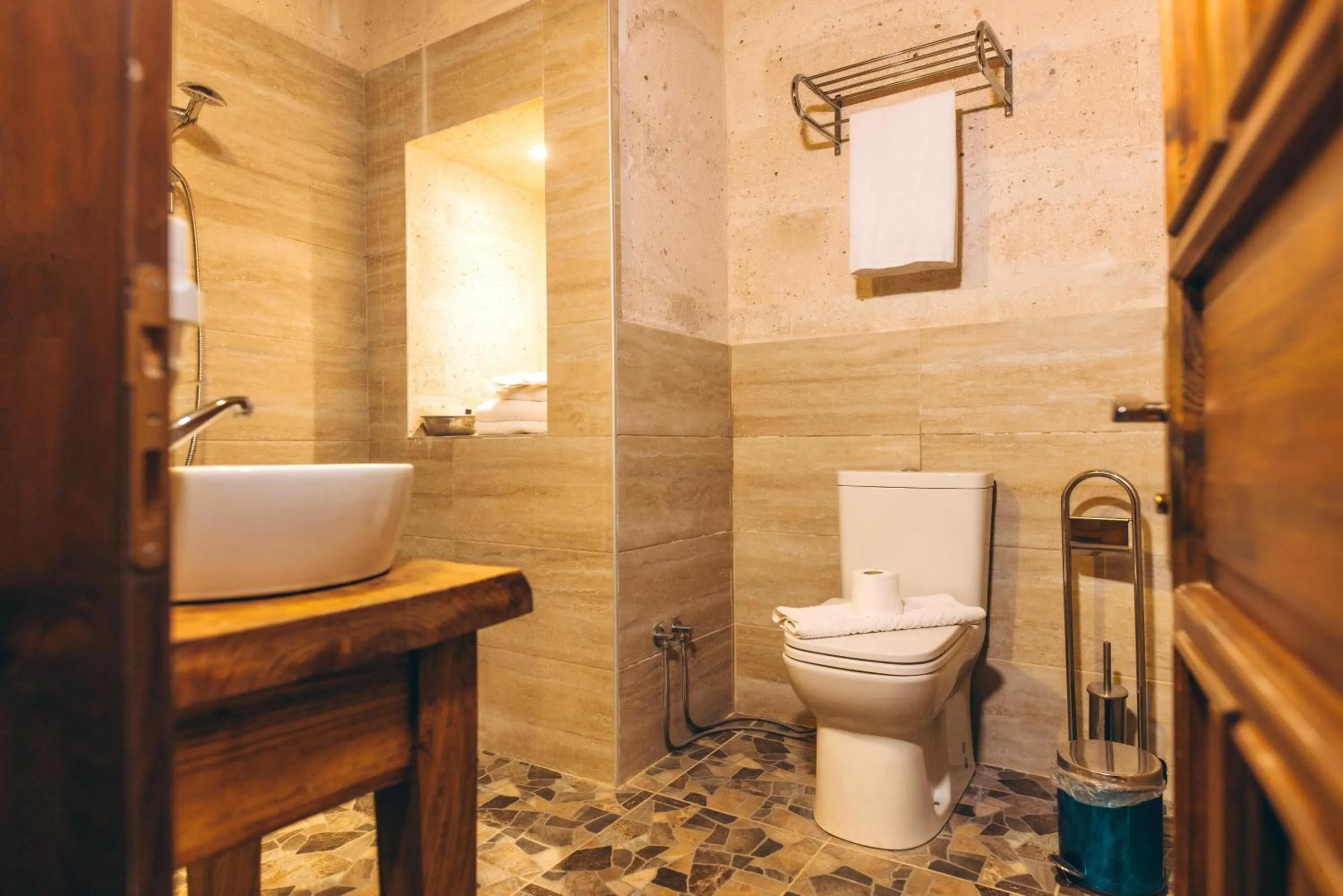 Bathroom in Solin Cave Cappadocia