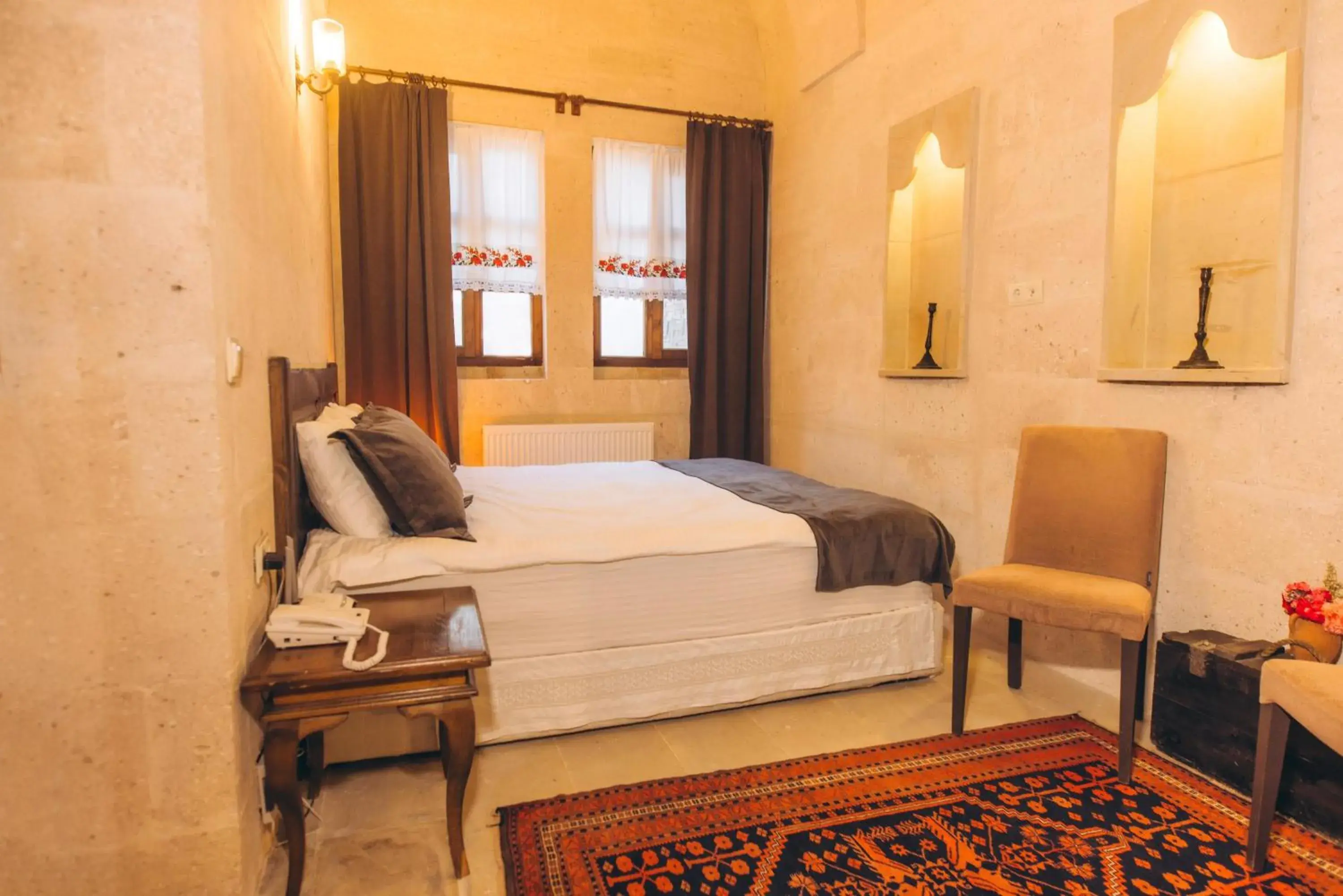Deluxe Double Room with Bath in Solin Cave Cappadocia Deluxe Double Room with Bath in Solin Cave Cappadocia