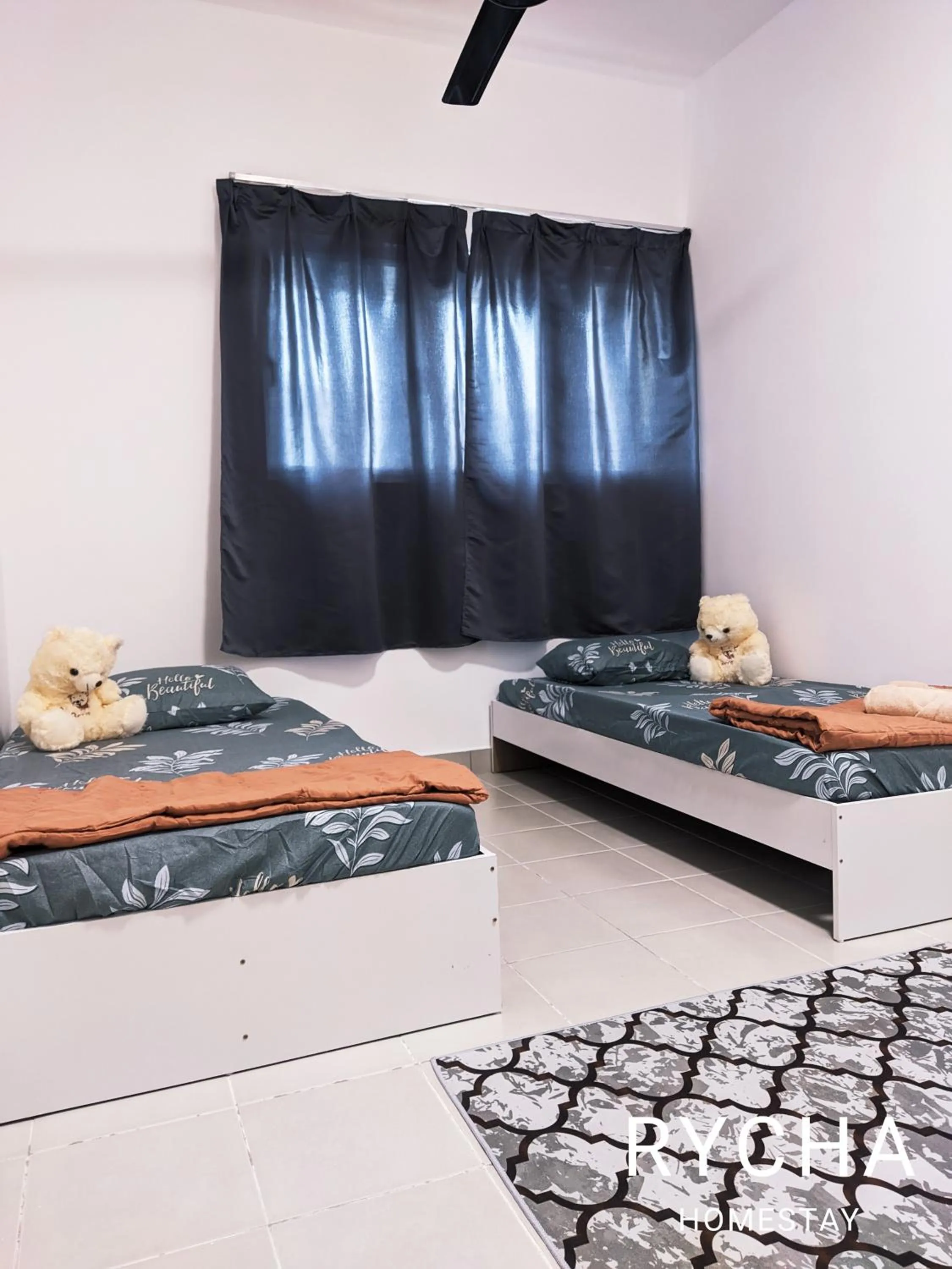 Bedroom, Bed in Rycha Homestay A famosa near Waterpark