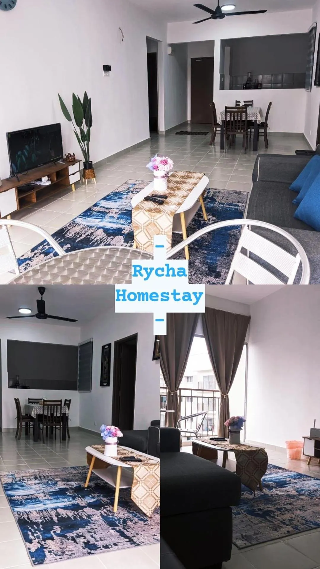 Living room in Rycha Homestay A famosa near Waterpark