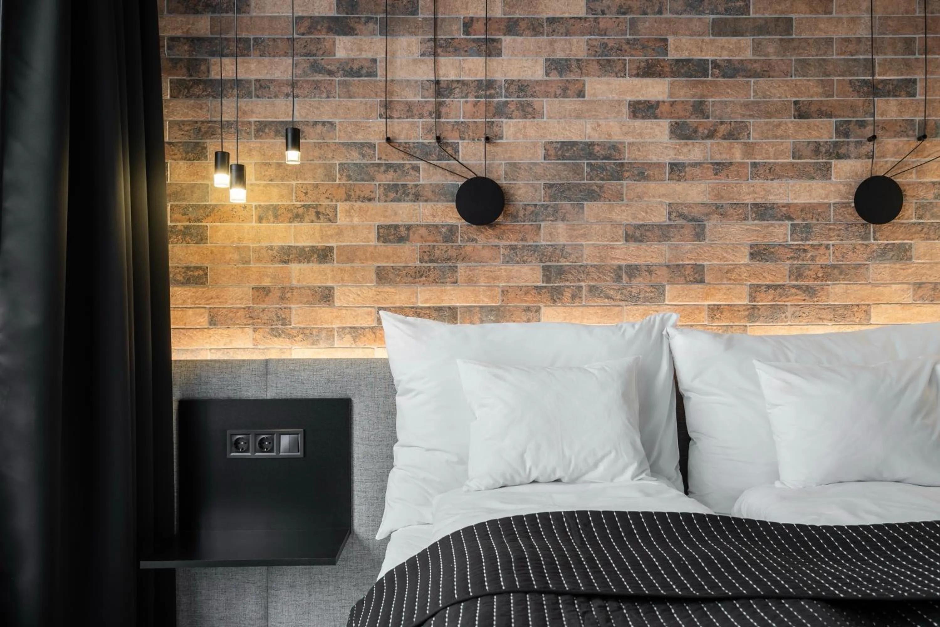 Bed in Vaci Loft Suites