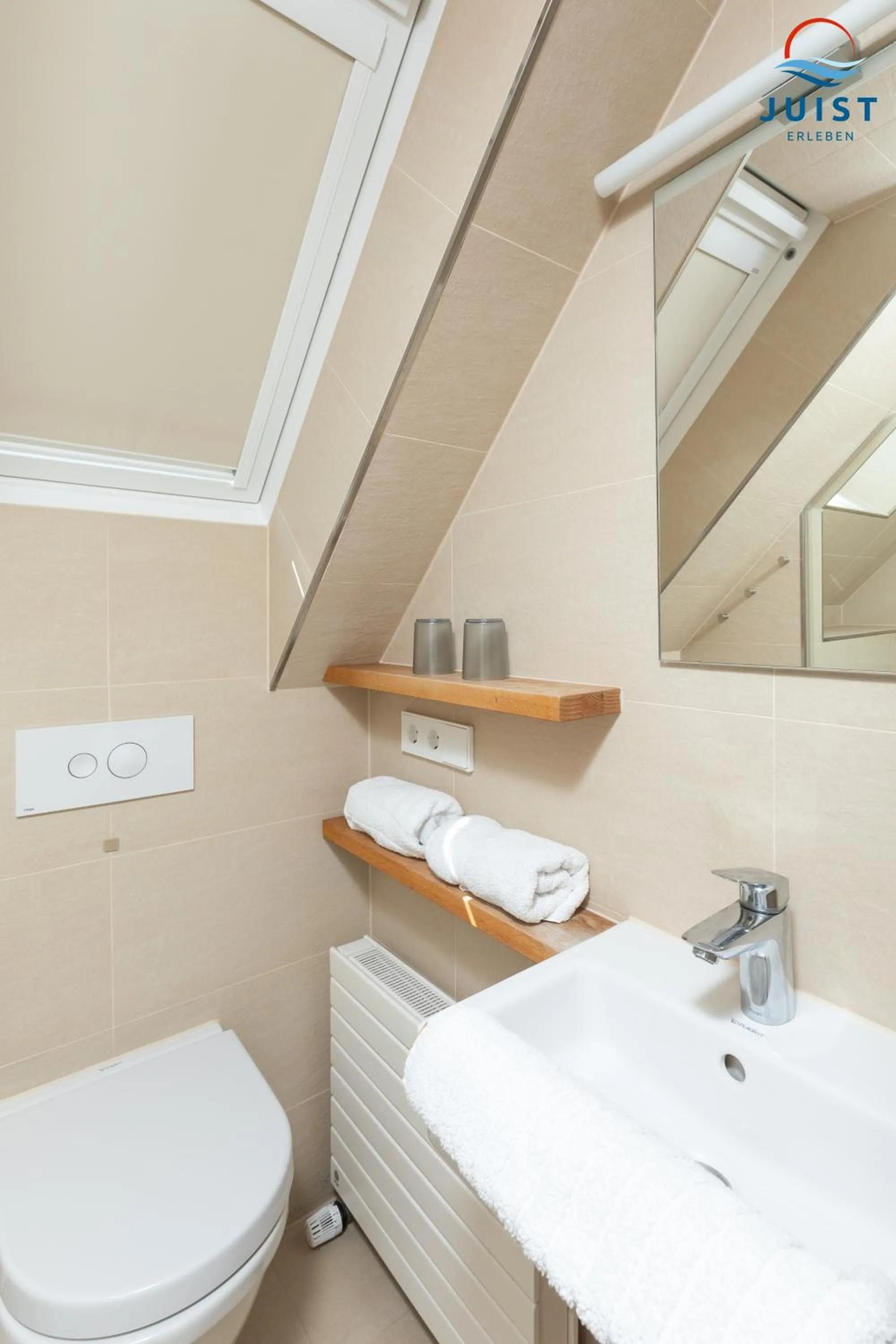 Bathroom in Haus Seerose 244 - Watt & Dünenblick
