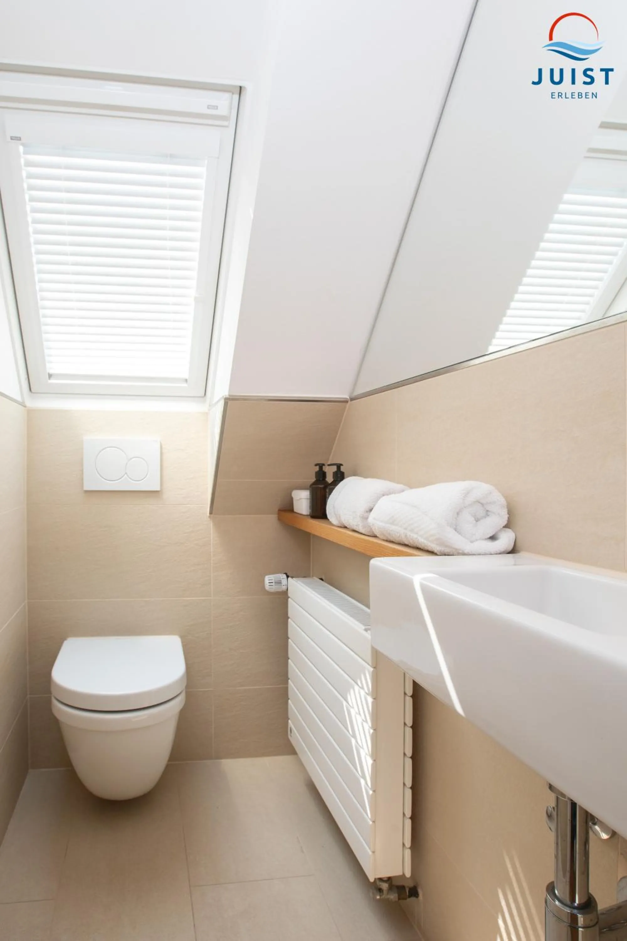 Bathroom in Haus Seerose 244 - Watt & Dünenblick