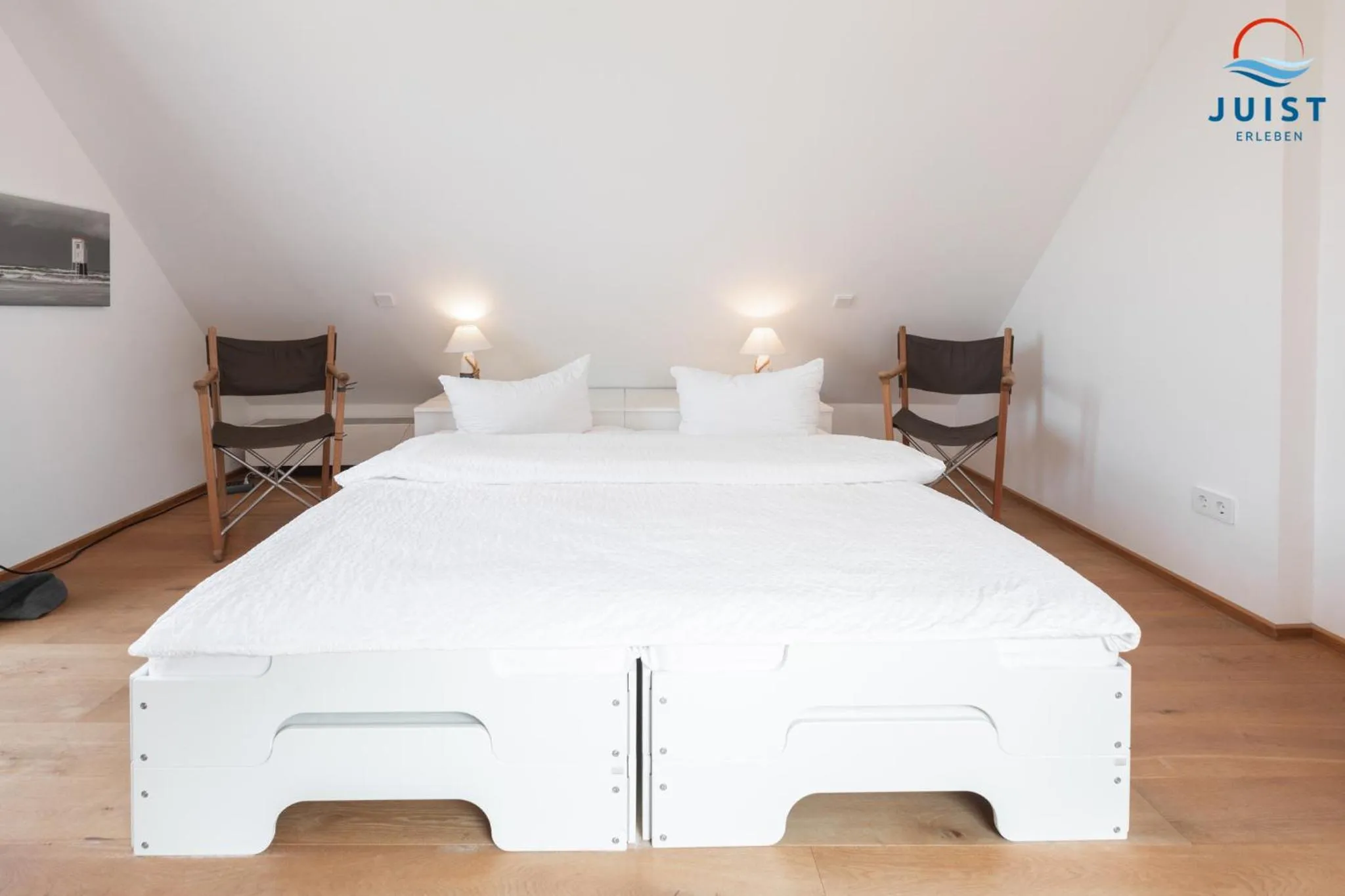 Bedroom, Bed in Haus Seerose 244 - Watt & Dünenblick