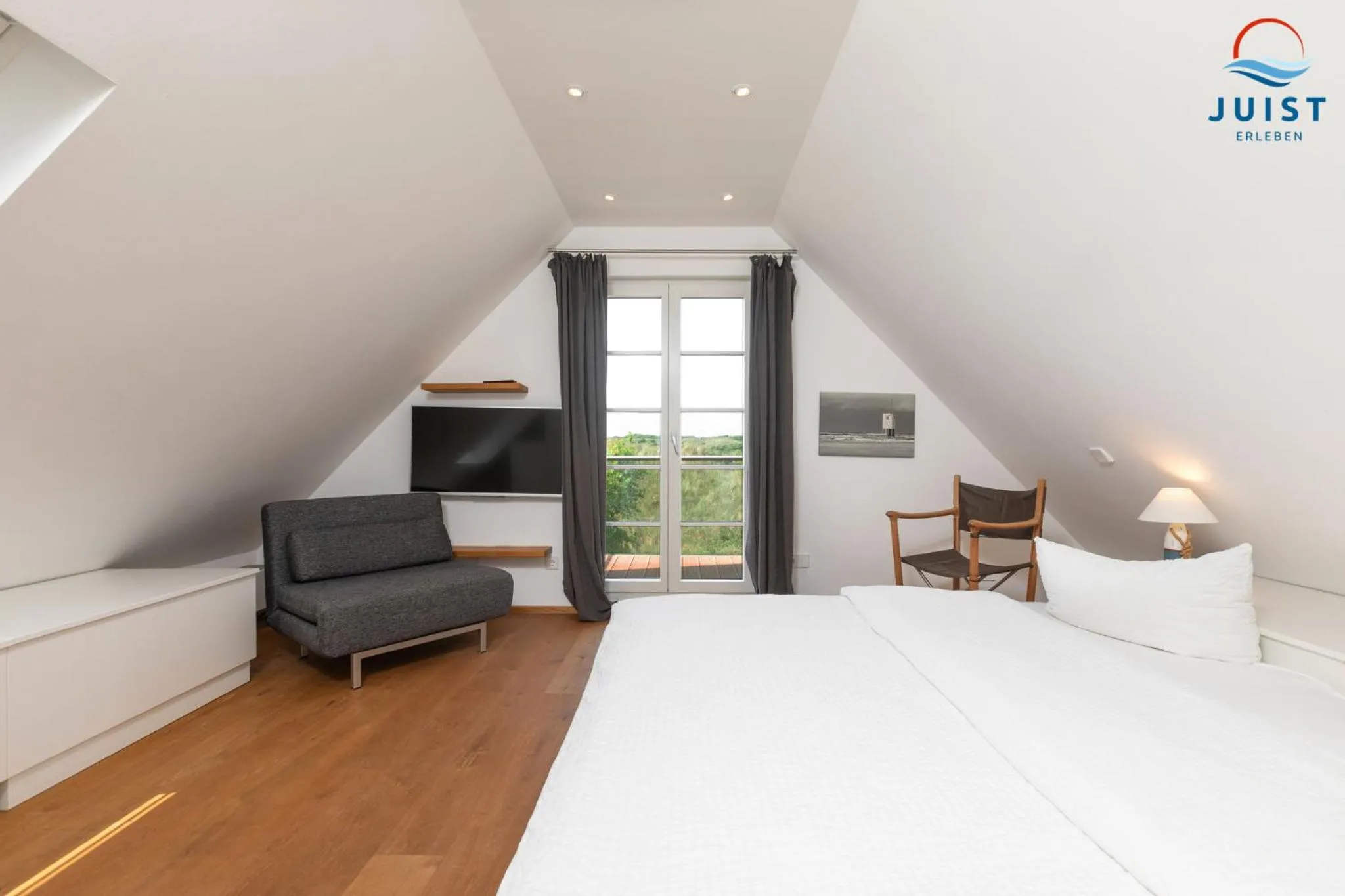 Bedroom in Haus Seerose 244 - Watt & Dünenblick
