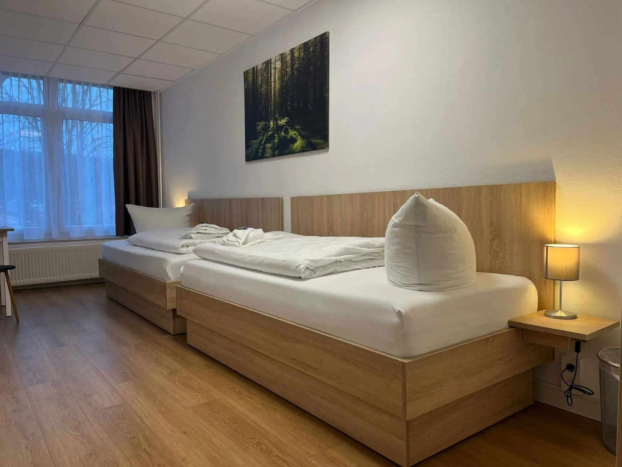 Twin Room with Private External Bathroom - single occupancy in Sonnenschein Hotel & Apartments