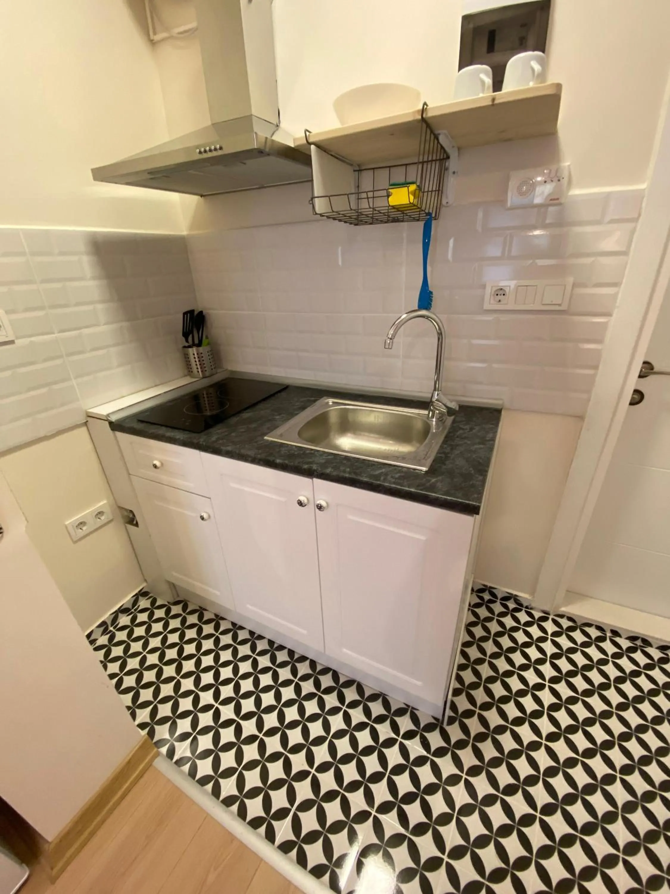 Kitchen or kitchenette in Sapphire Suites Taksim