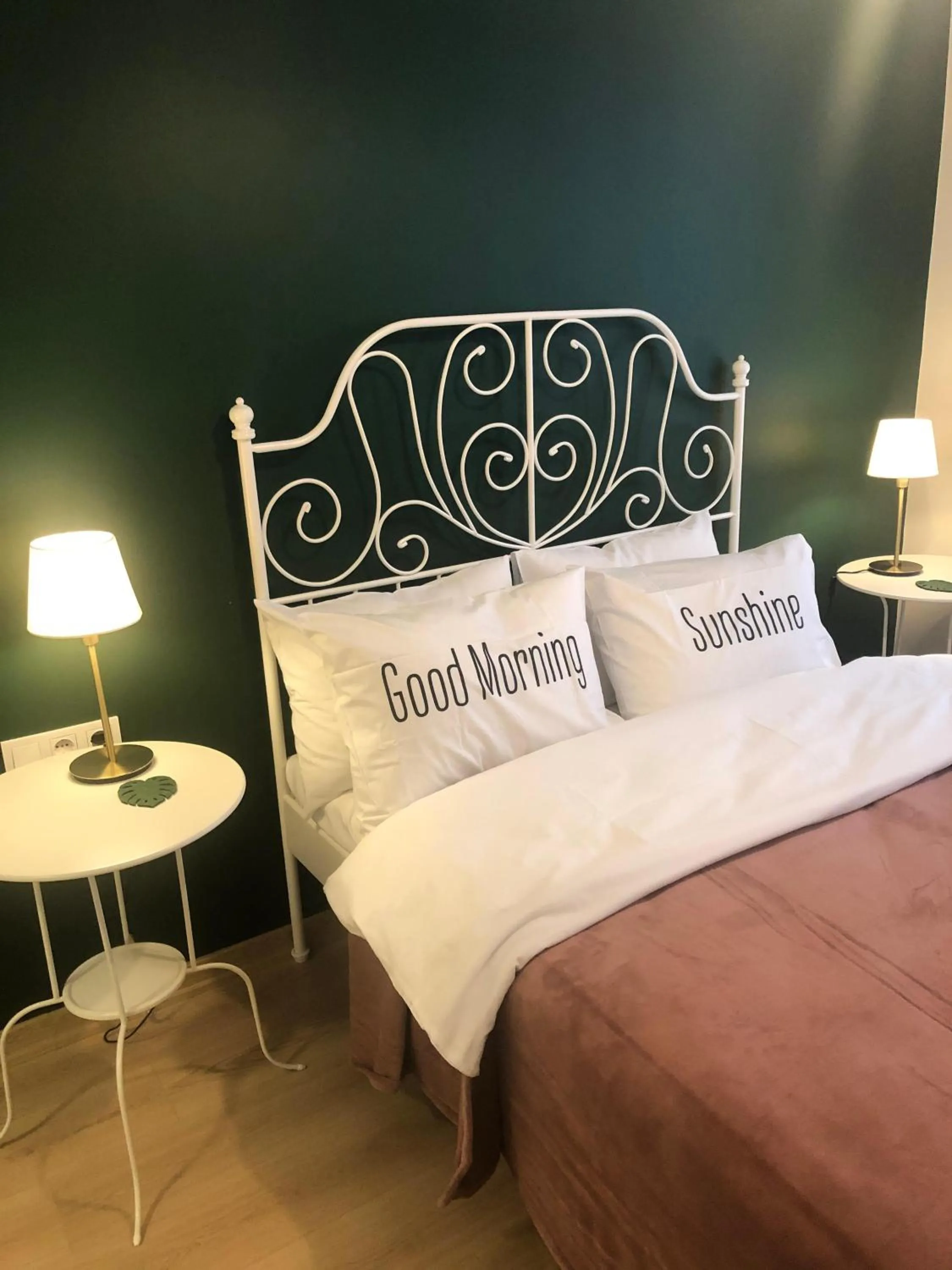 Bed in Sapphire Suites Taksim