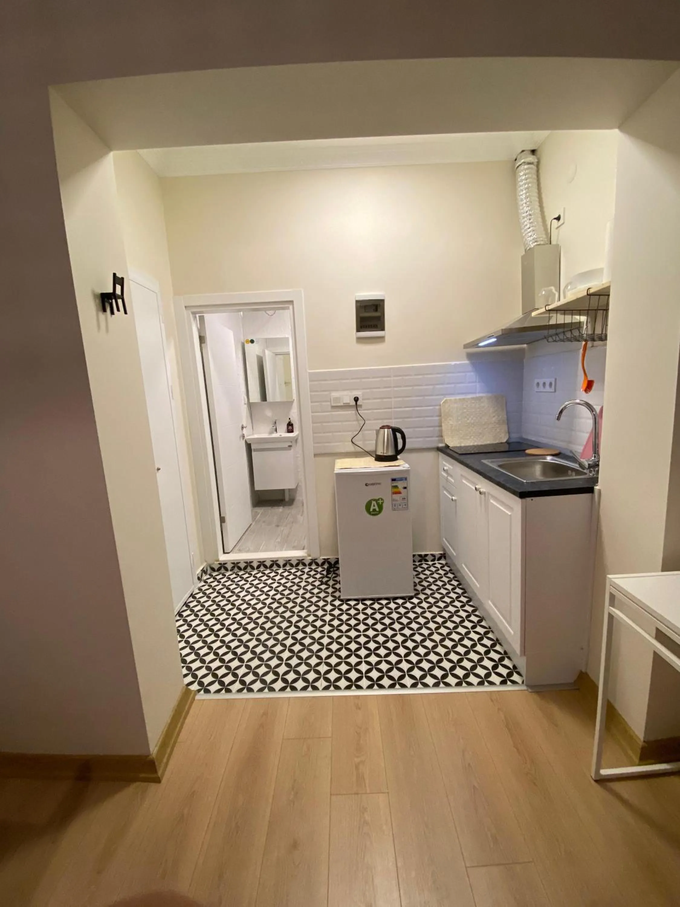 Kitchen or kitchenette in Sapphire Suites Taksim