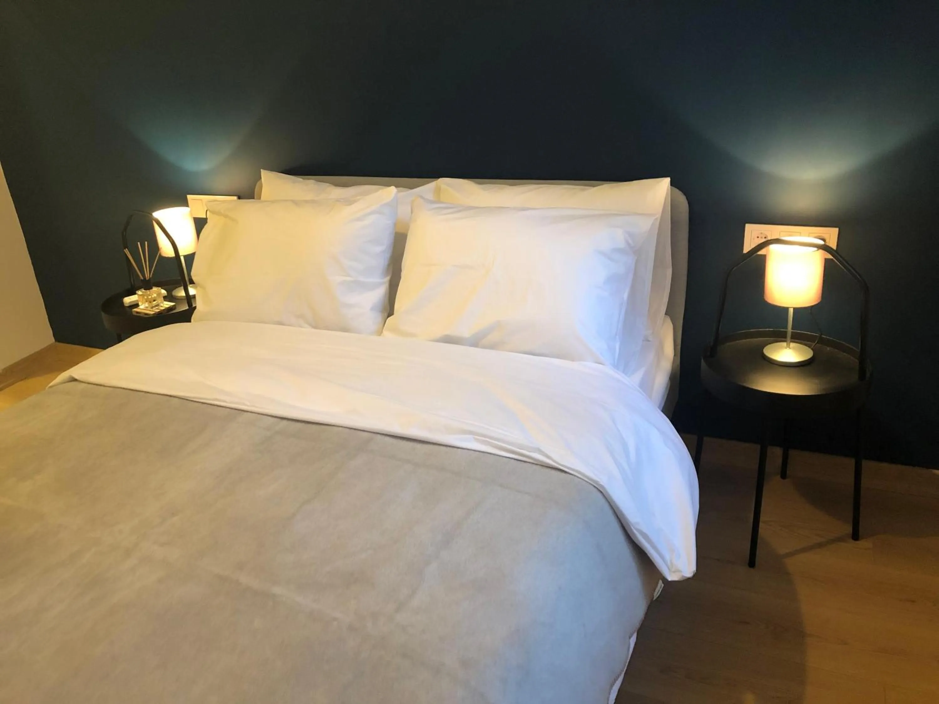 Bed in Sapphire Suites Taksim