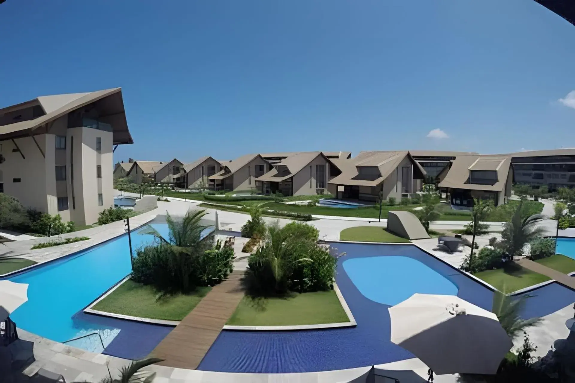 Bird's eye view in Nui Supreme Beach Living Bird's eye view in Nui Supreme Beach Living