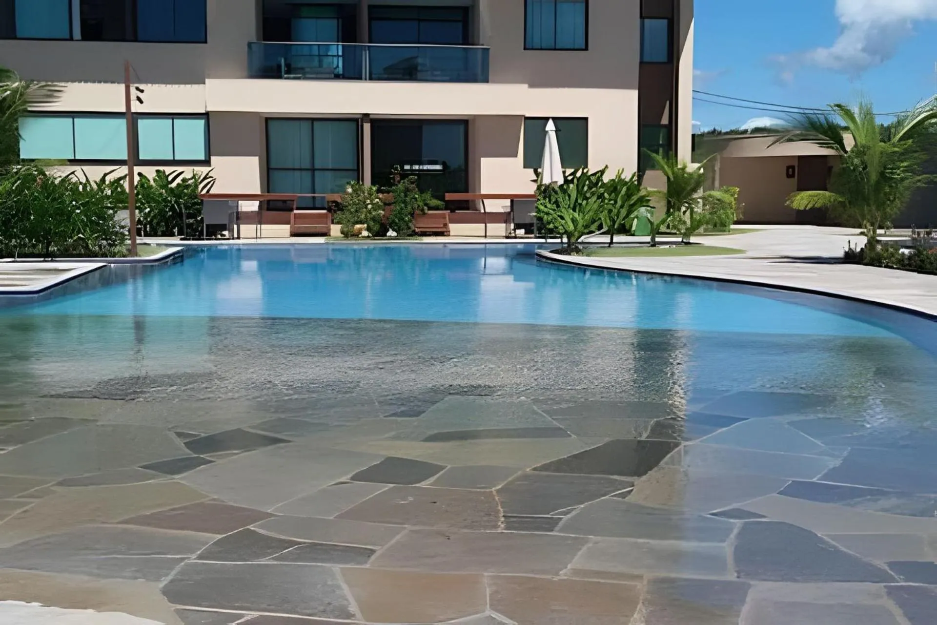 Pool view in Nui Supreme Beach Living