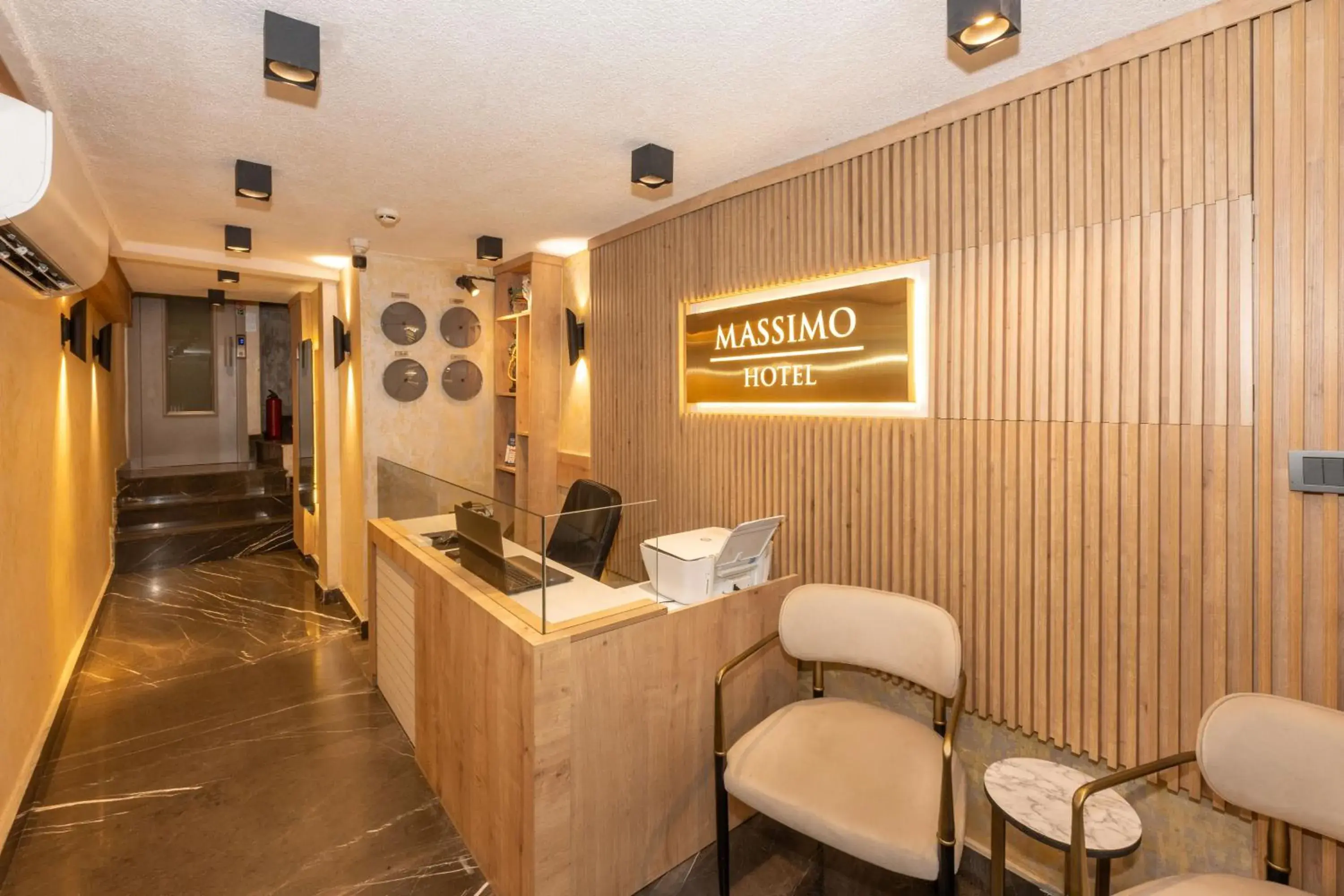 Lobby or reception in Massimo Hotel Lobby or reception in Massimo Hotel