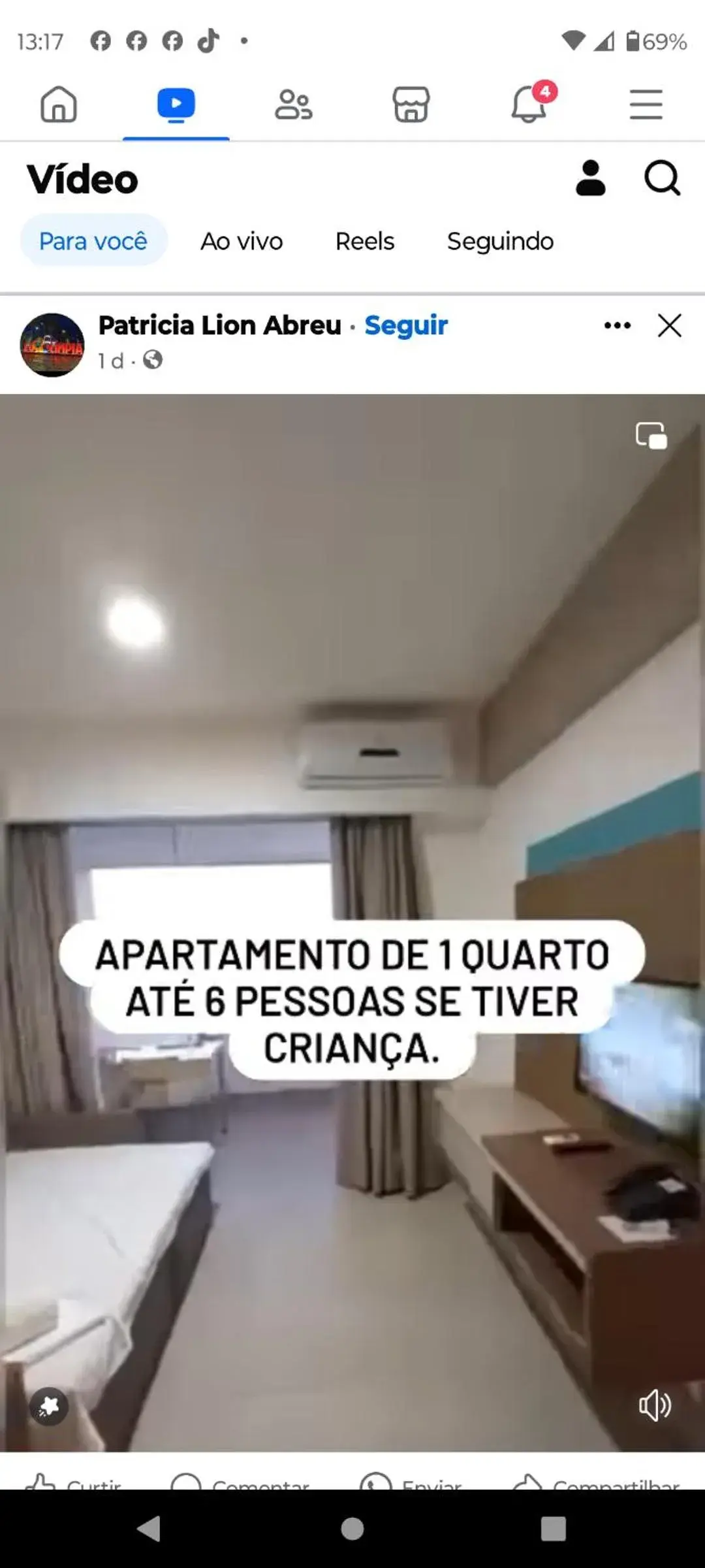 Bed in Ondas praia resort Bed in Ondas praia resort