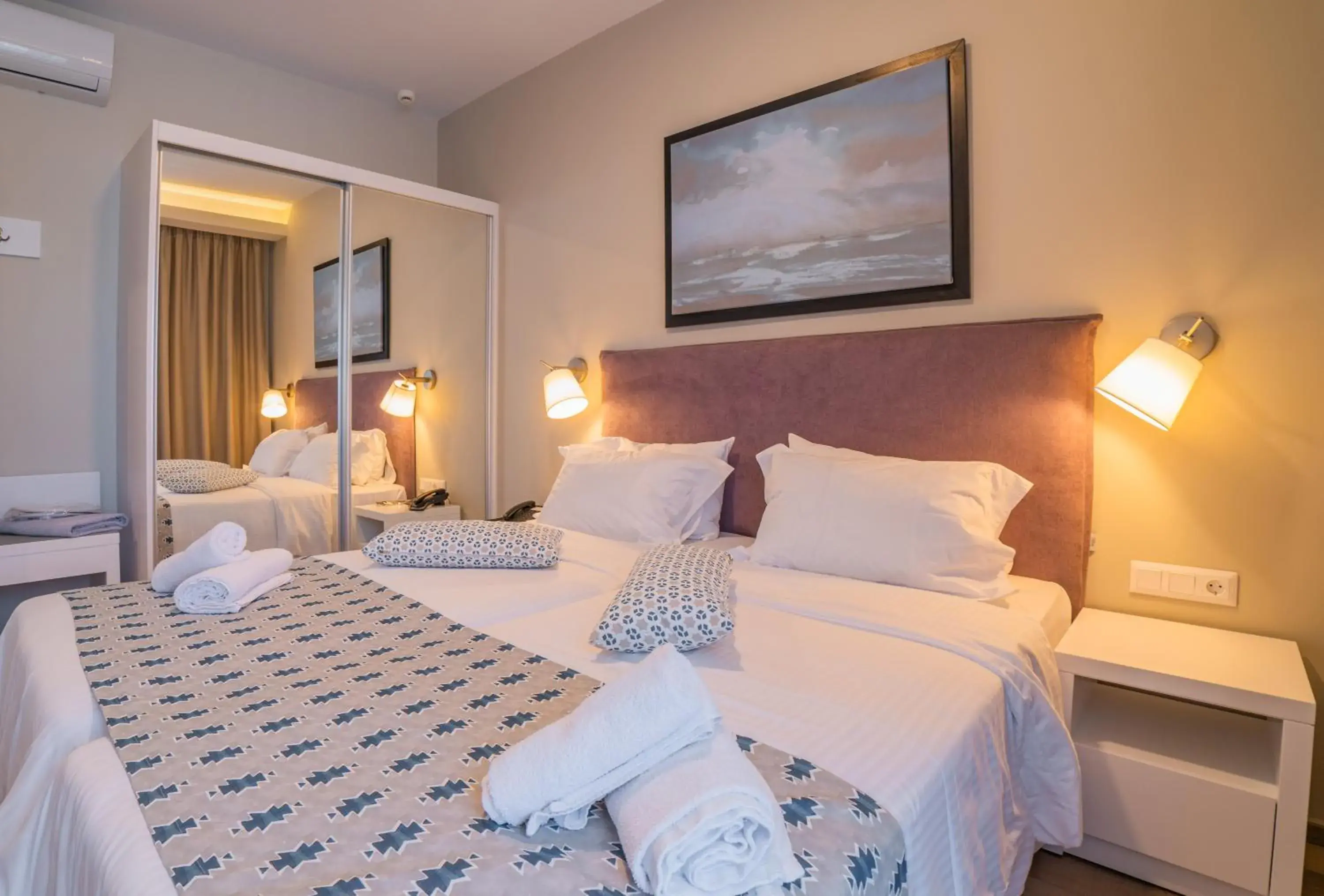 Bedroom, Bed in Bio Suites Hotel & Spa Bedroom, Bed in Bio Suites Hotel & Spa