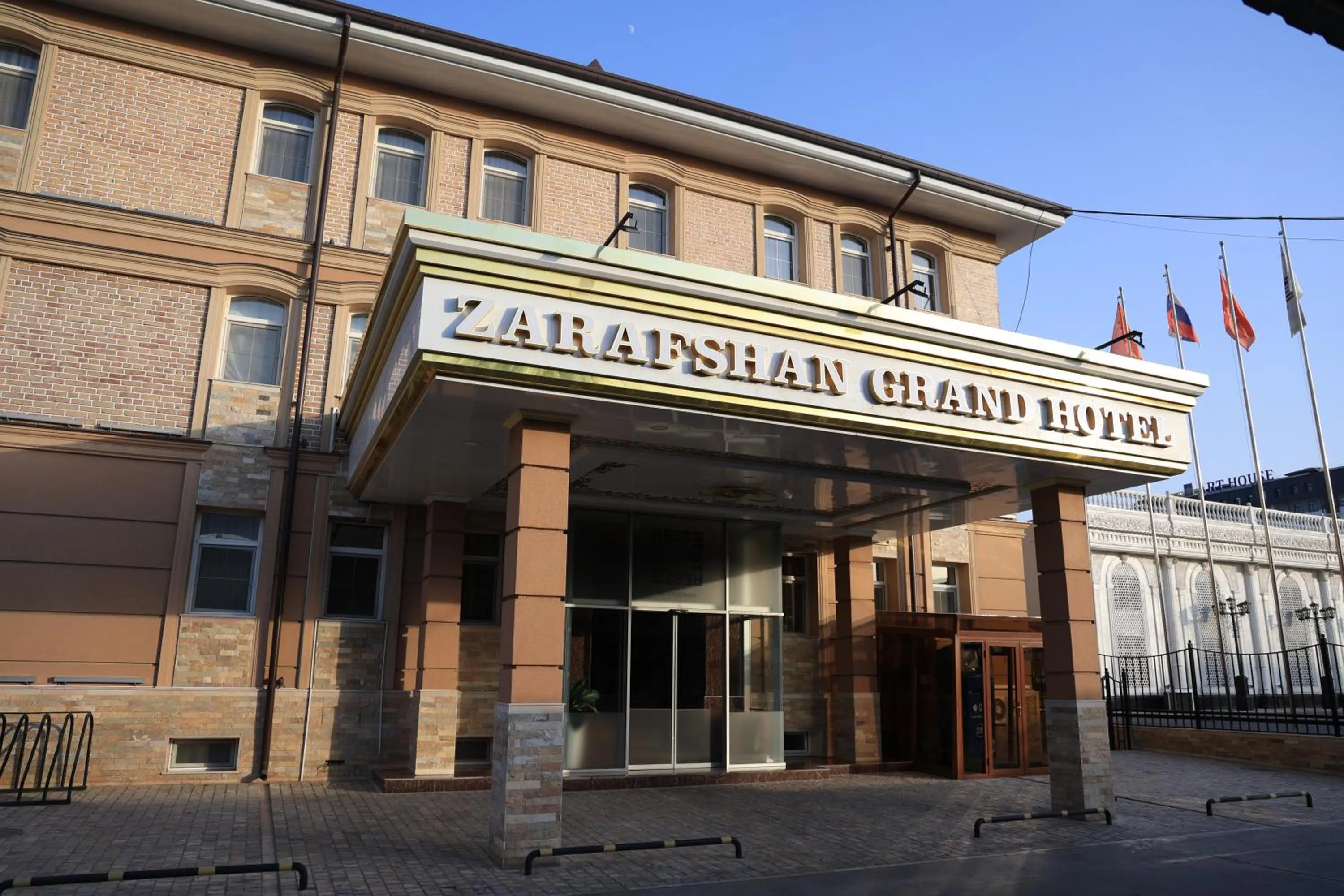 Property building in Zarafshan Grand Hotel city