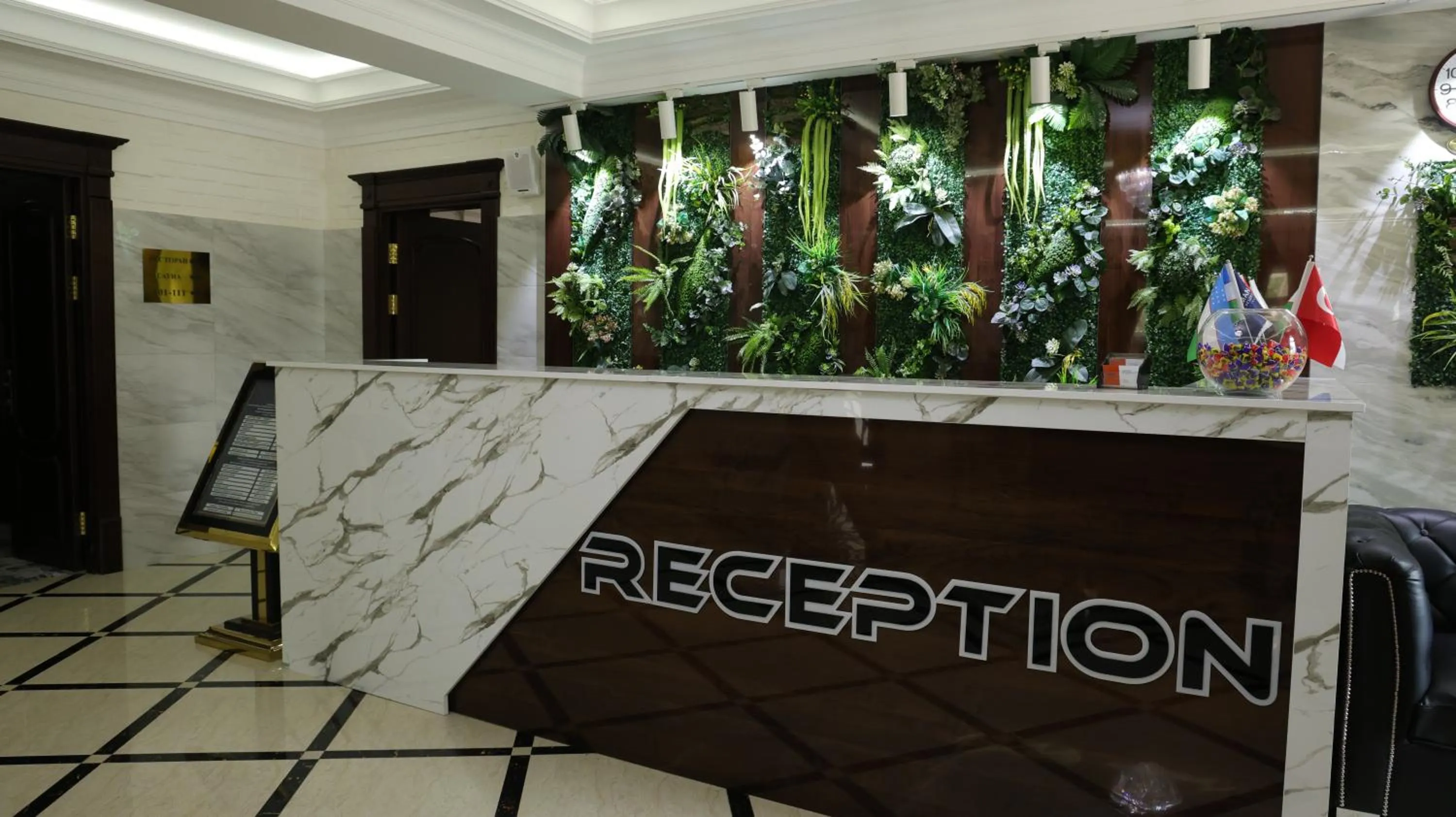 Lobby or reception in Zarafshan Grand Hotel city