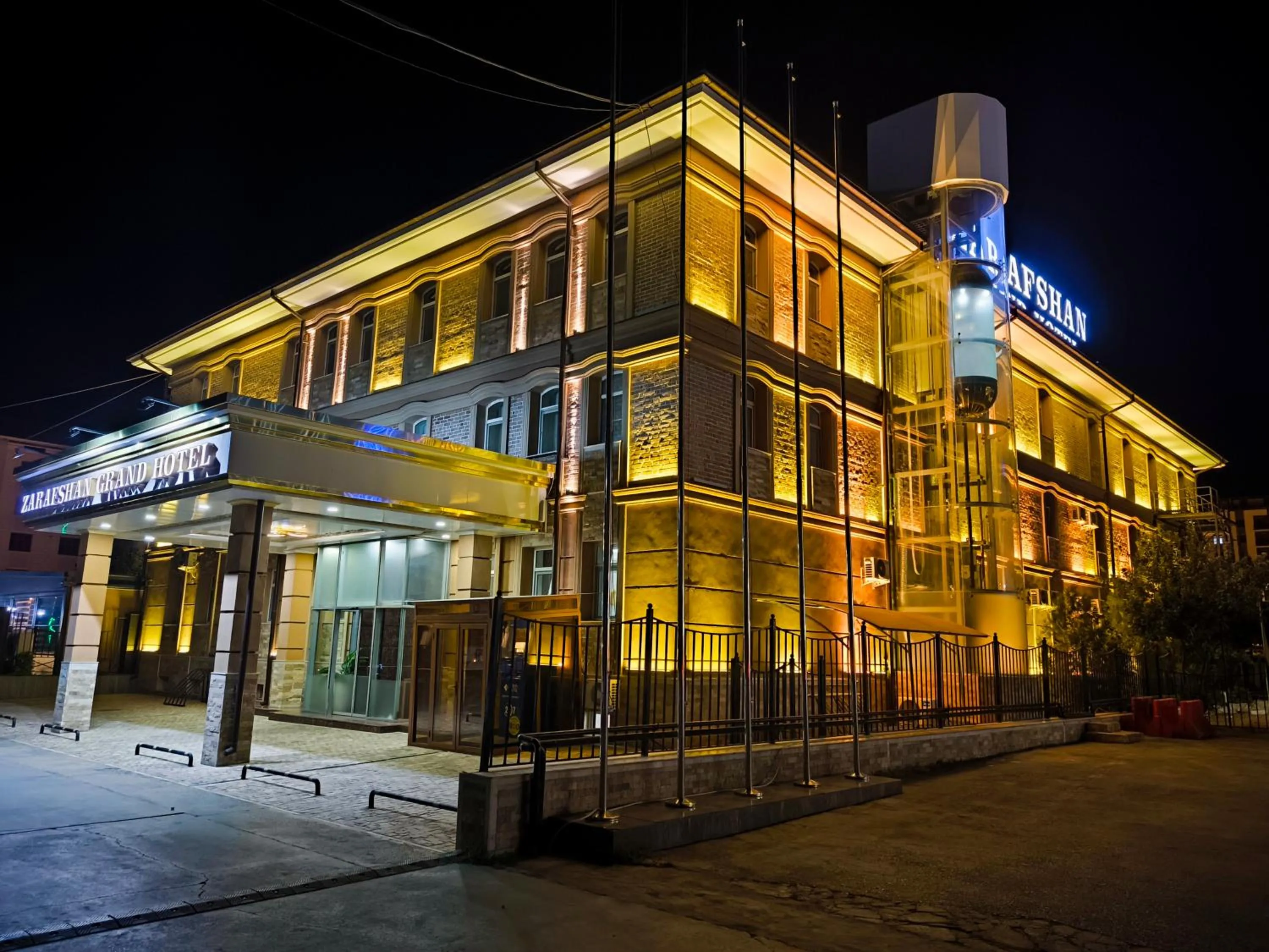 Property building in Zarafshan Grand Hotel city