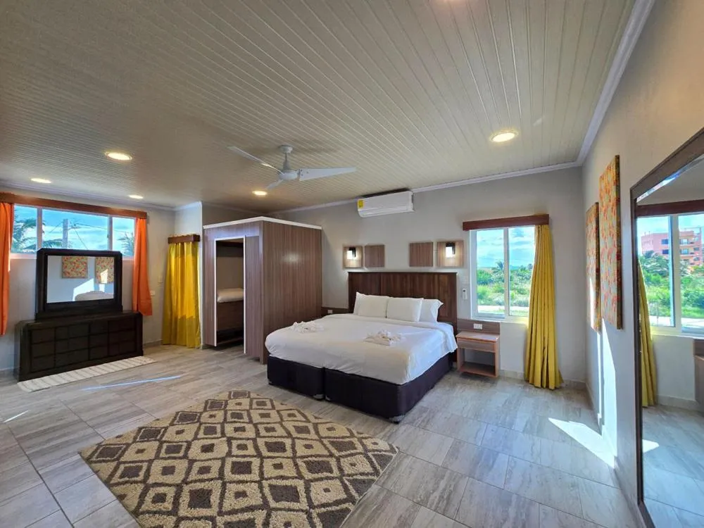 Bed in Island Magic Villas