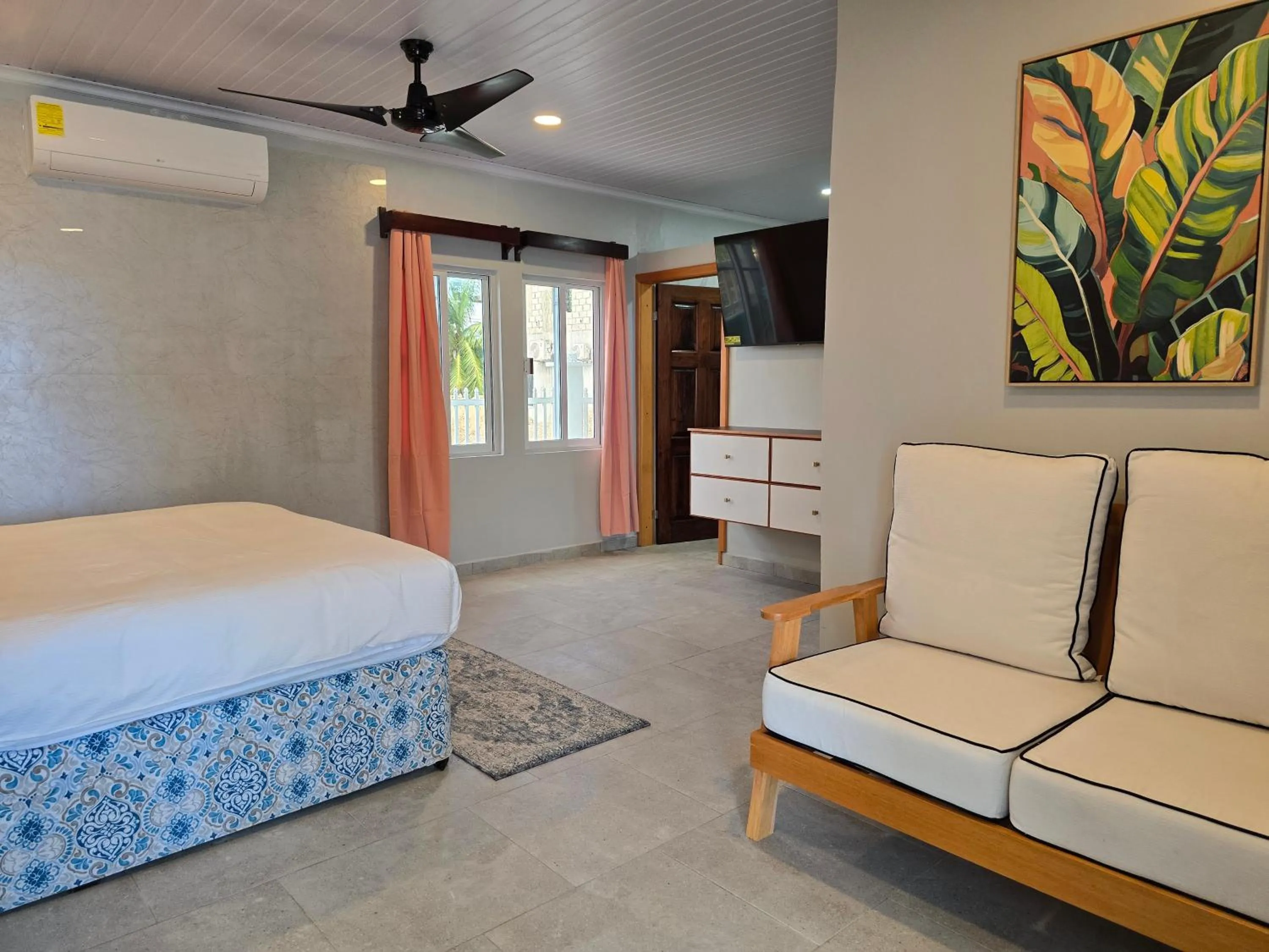 Bed in Island Magic Villas