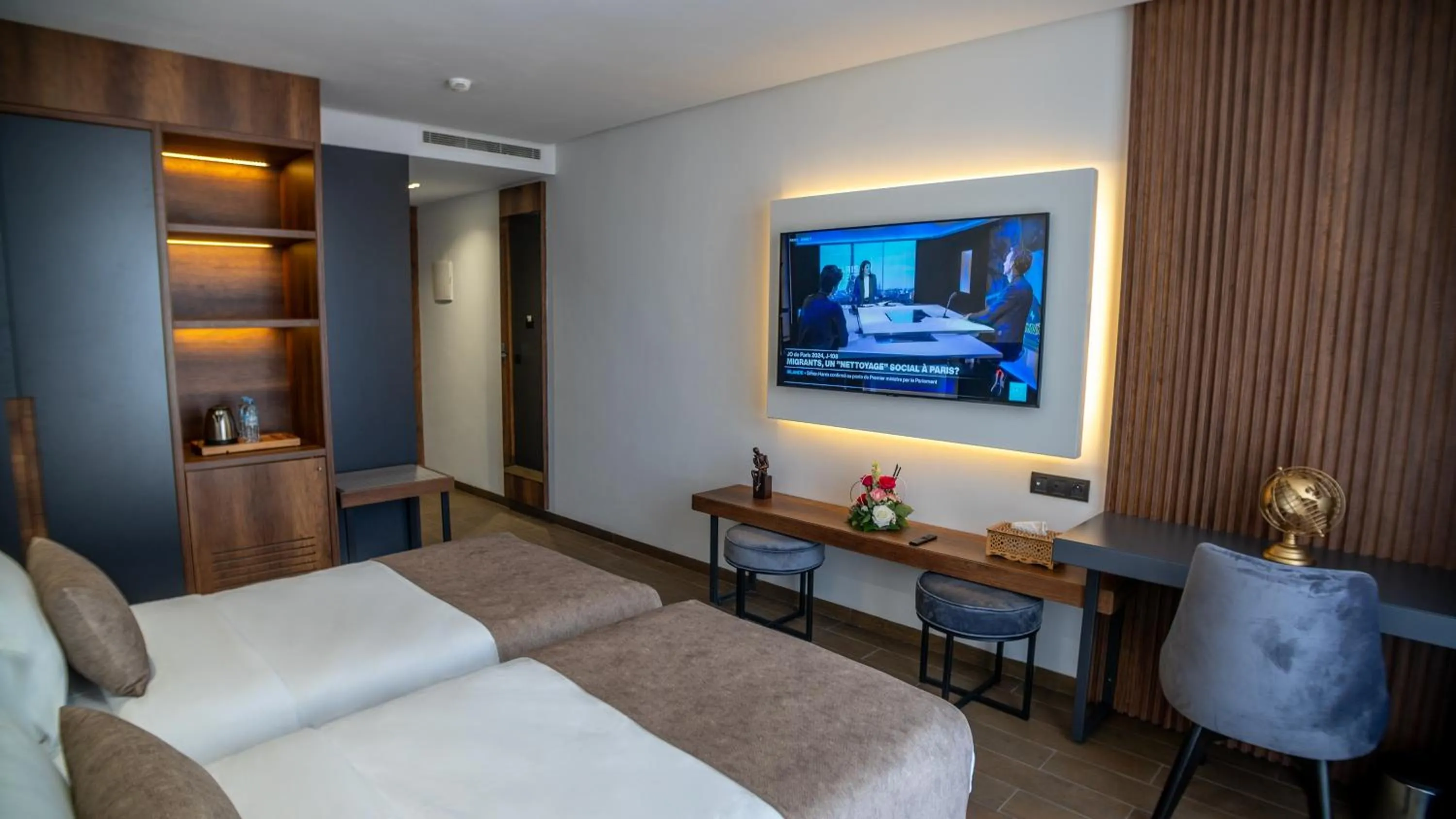 Bed in Executive Boutique Hotel Rabat