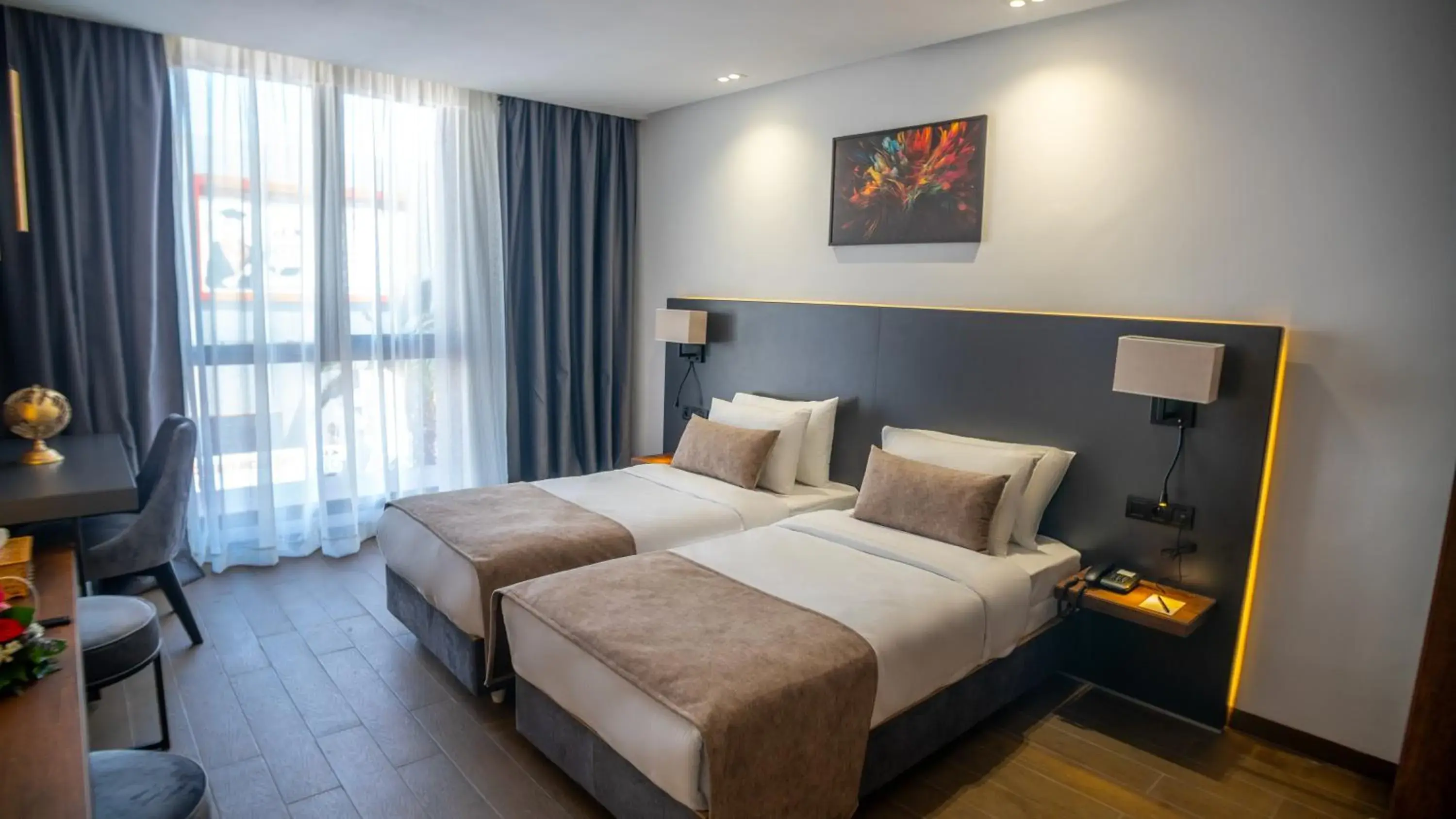 Bed in Executive Boutique Hotel Rabat Bed in Executive Boutique Hotel Rabat