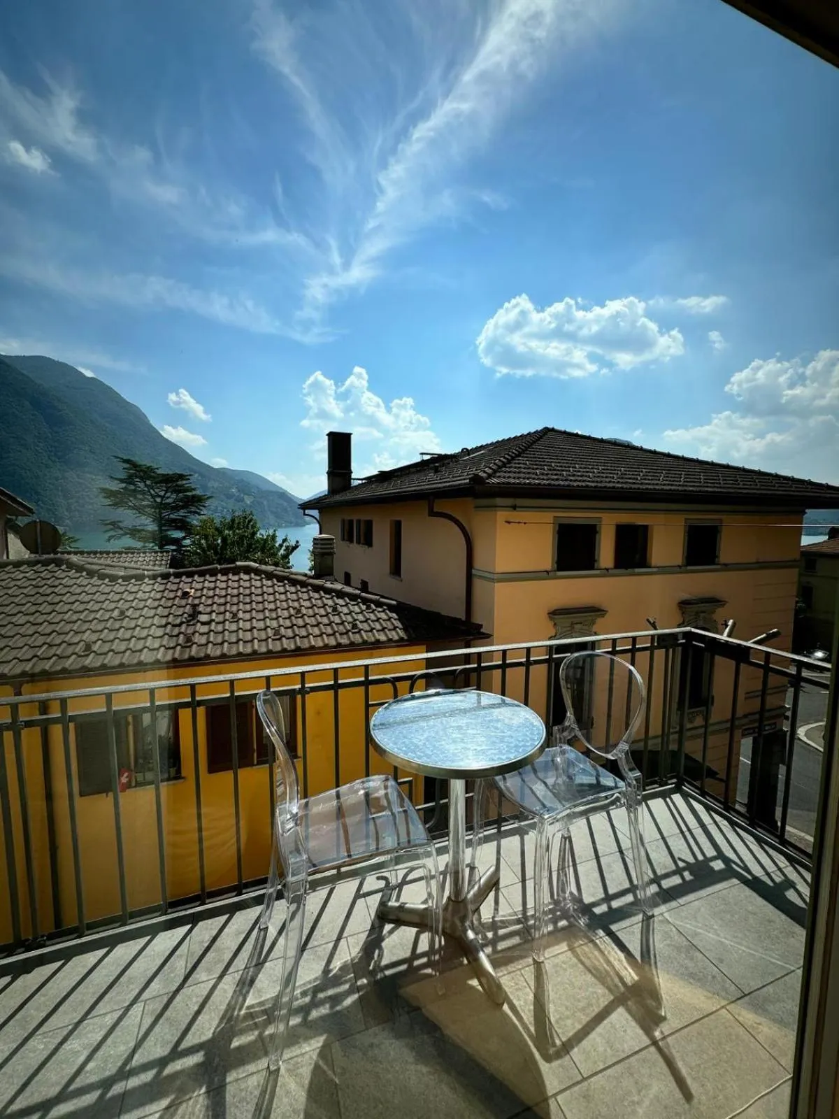 Balcony/Terrace in Hotel Locanda Castagnola