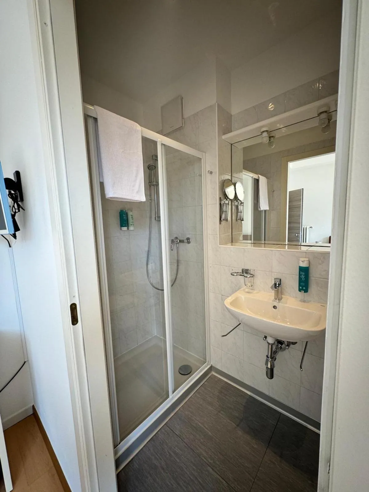 Shower in Hotel Locanda Castagnola