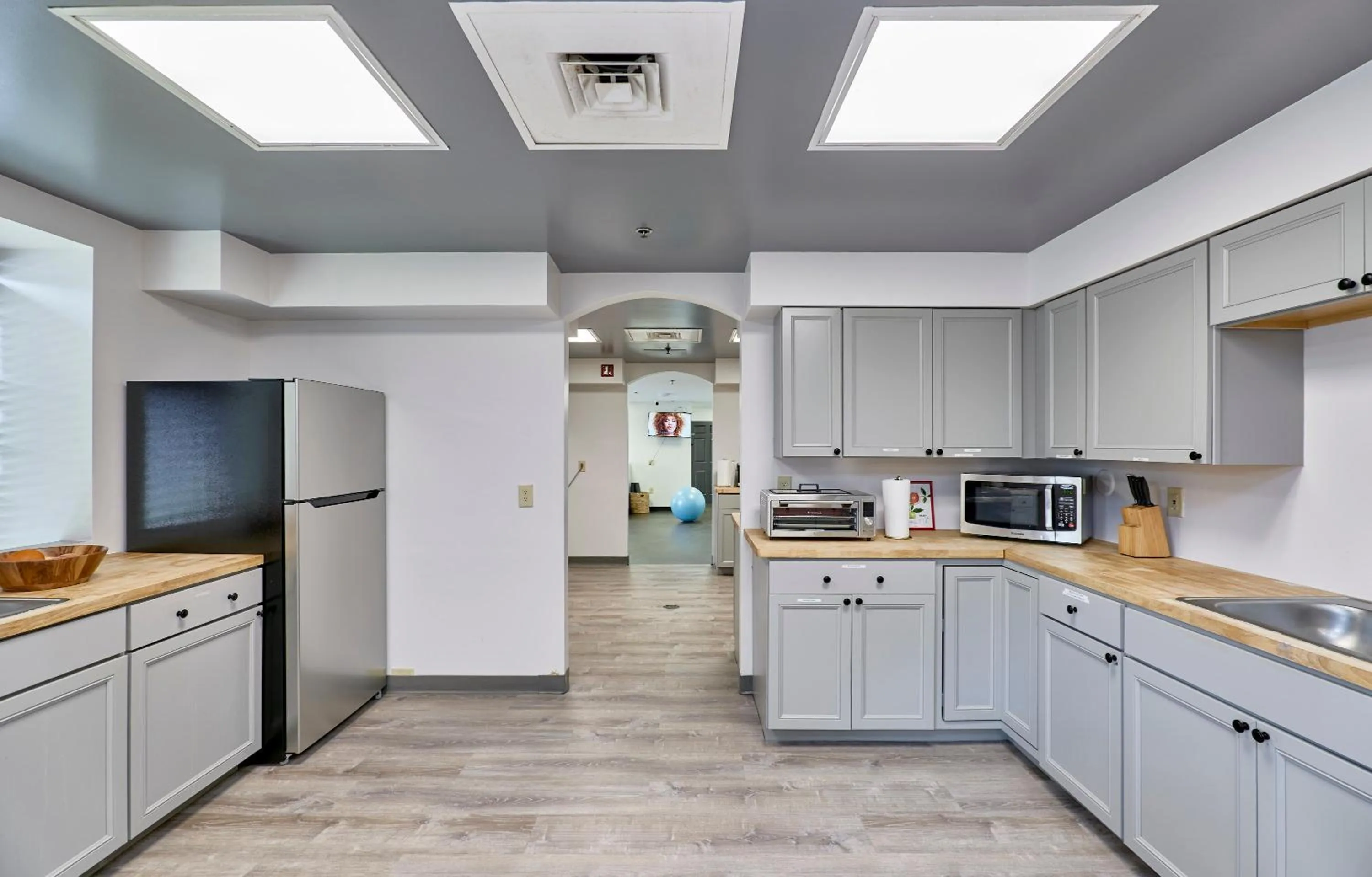 Communal kitchen in The West End