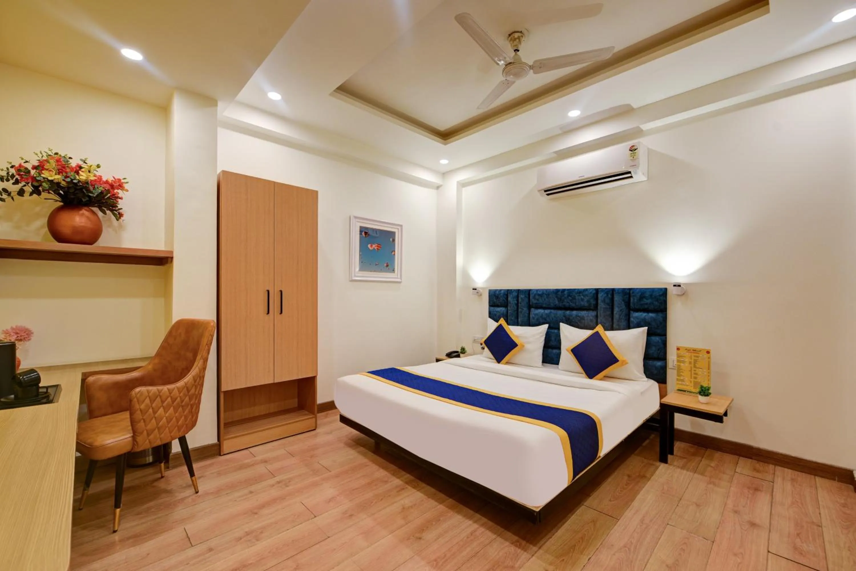 Bed in Aamantran Residency Hotel, Sohna Road, Sector 49, Gurugram