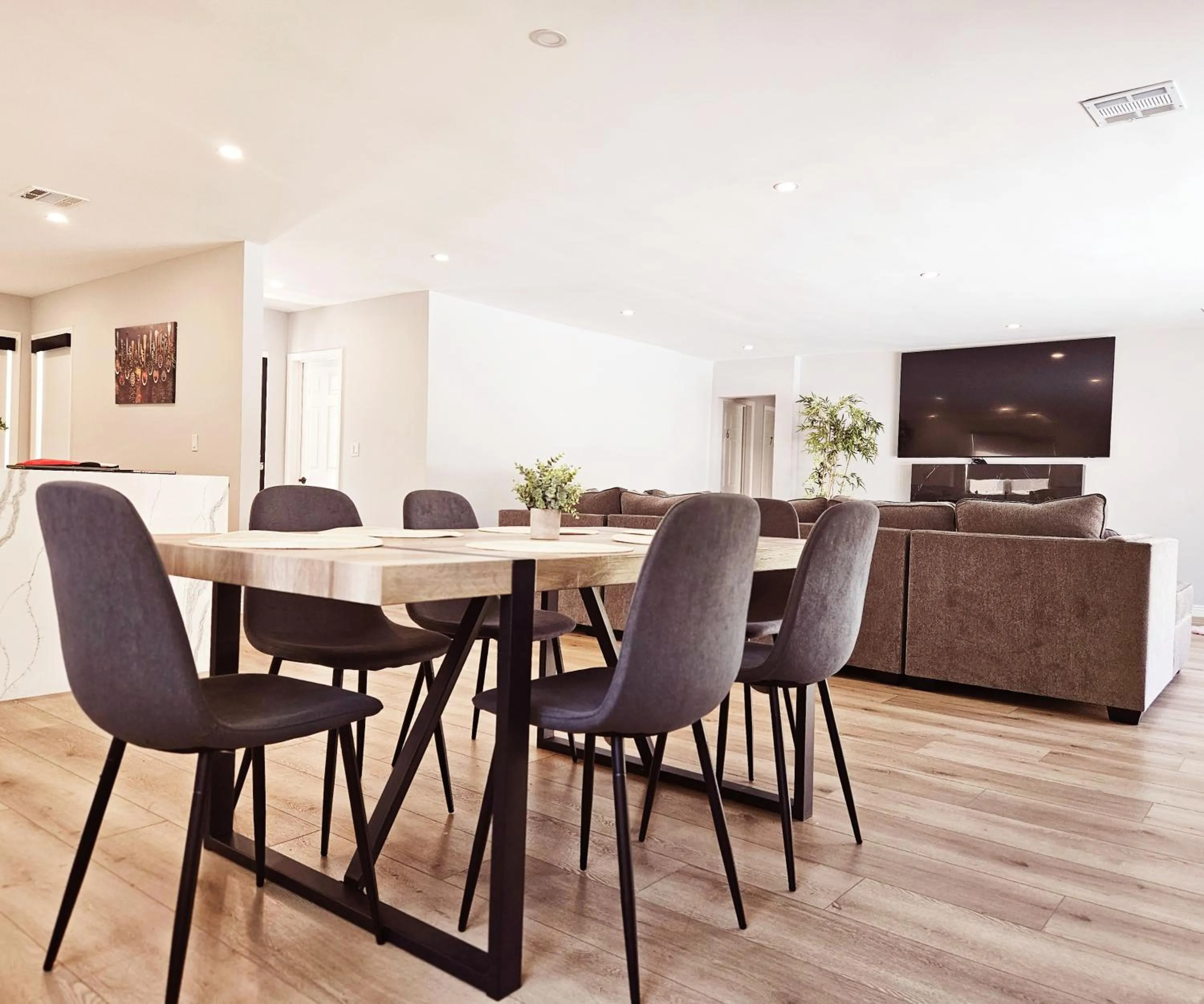 Living room in Seasun Hostel