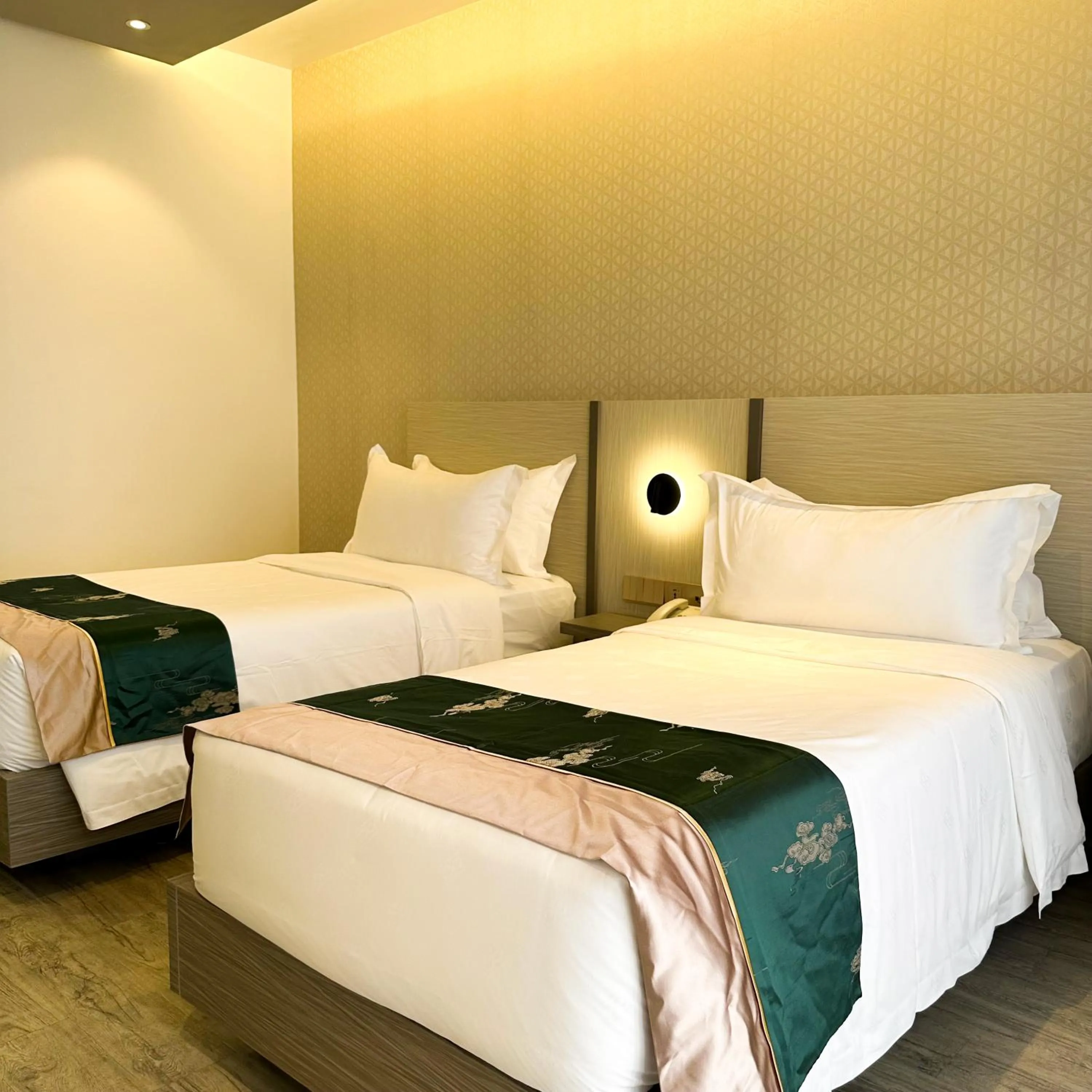 Bed in Badsbrotel Suites