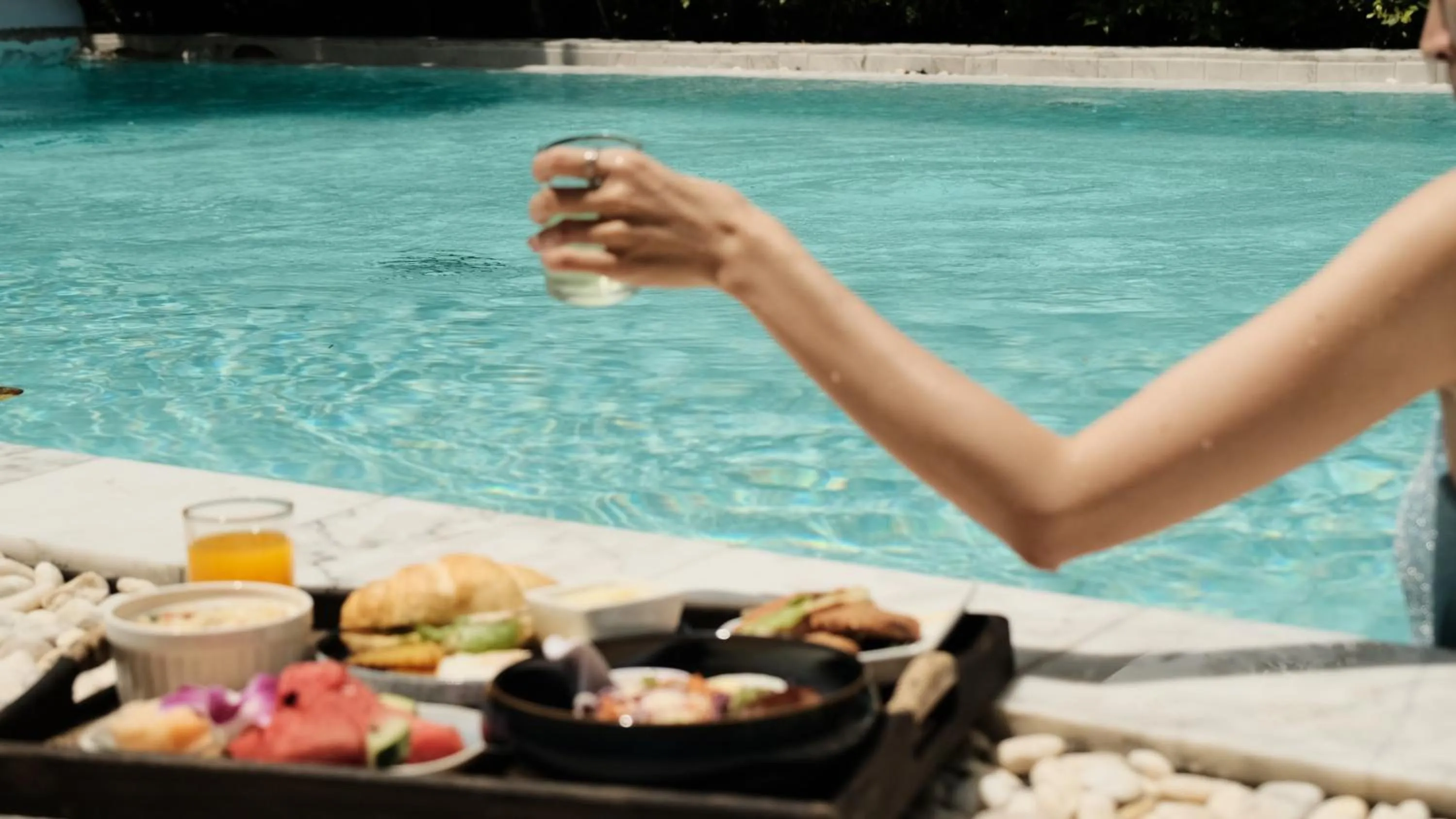 Pool view in Argo Pattaya Resort and Villas