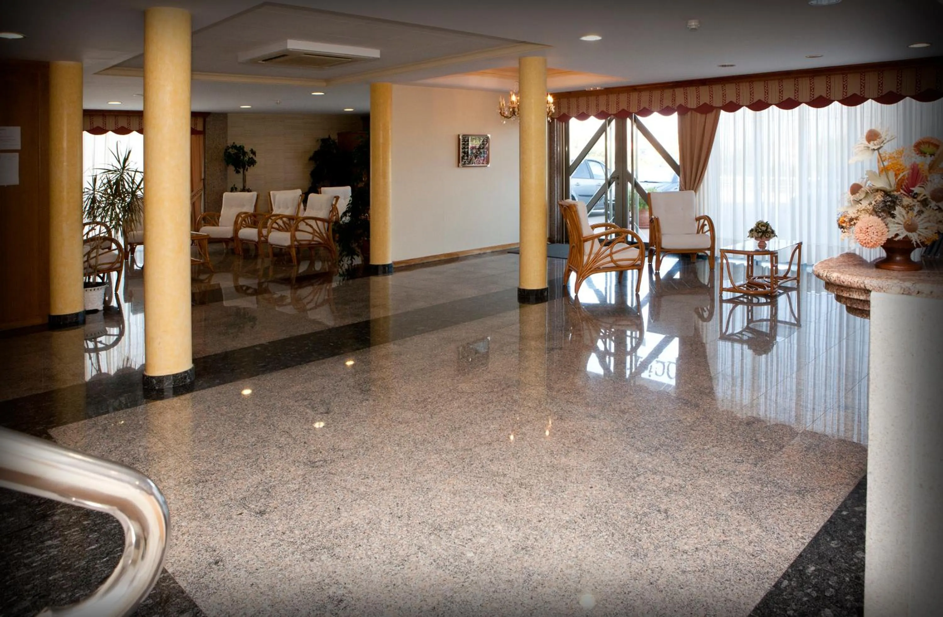 Lobby or reception in Hotel Brisa da Lanzada