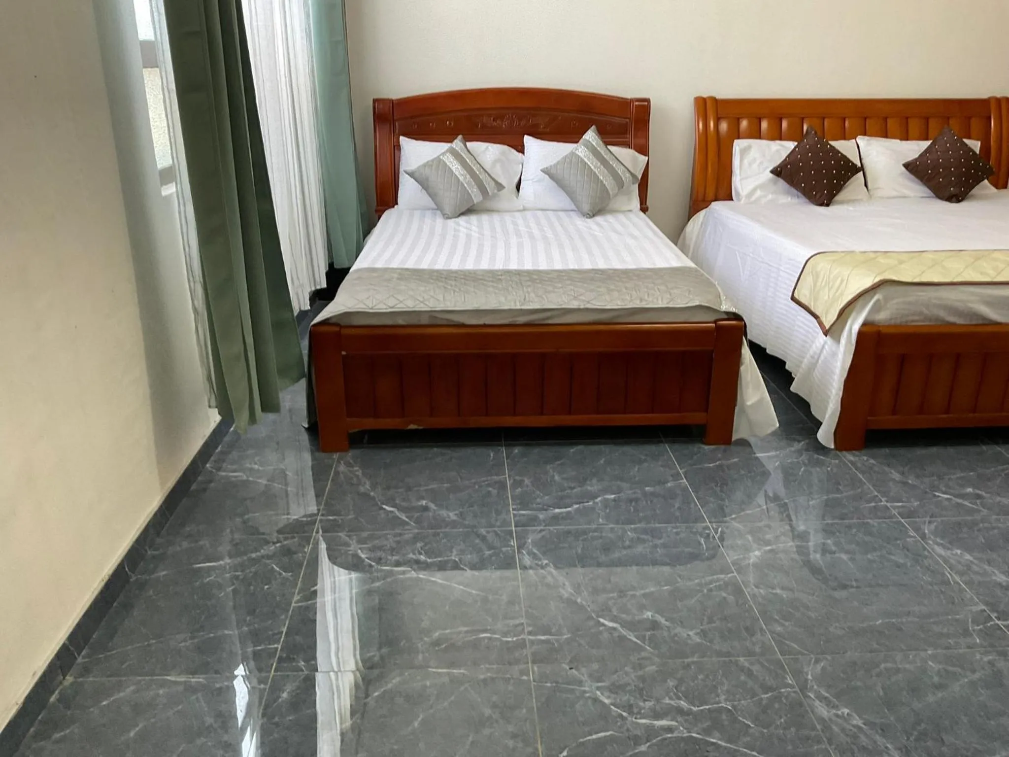 Bed in Mahe Holiday Resort