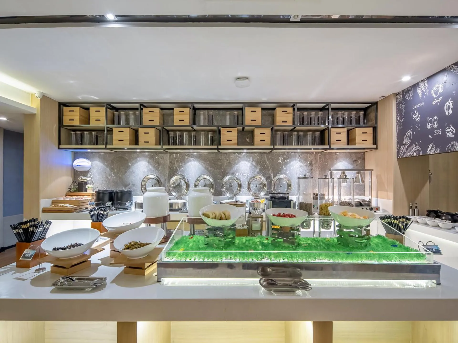 Restaurant/places to eat in Echarm Hotel Nanning the MixC Exhibition Center Metro Station
