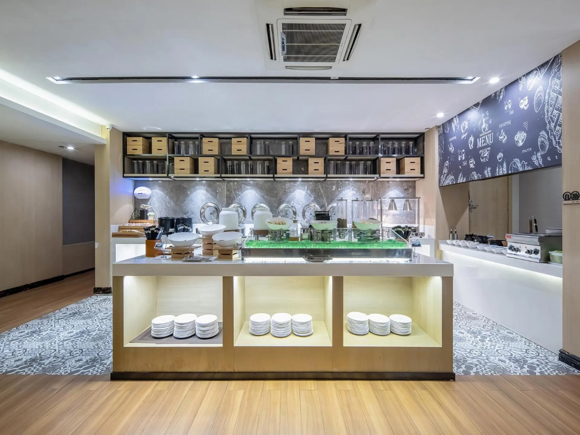 Restaurant/places to eat in Echarm Hotel Nanning the MixC Exhibition Center Metro Station